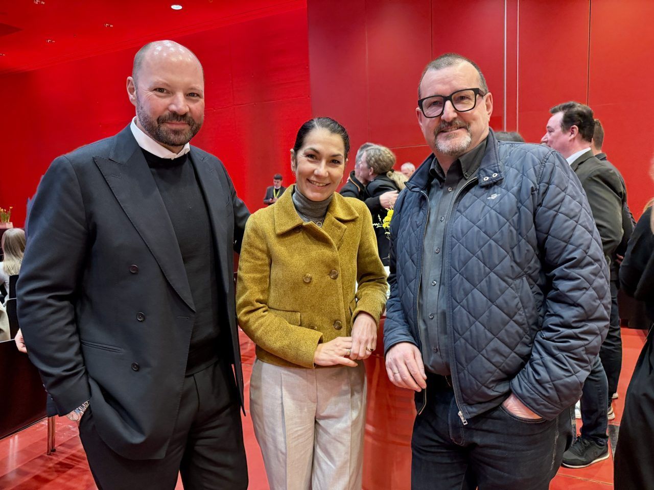 Prominente Gäste bei der Eröffnung der 13. com:bau in Dornbirn