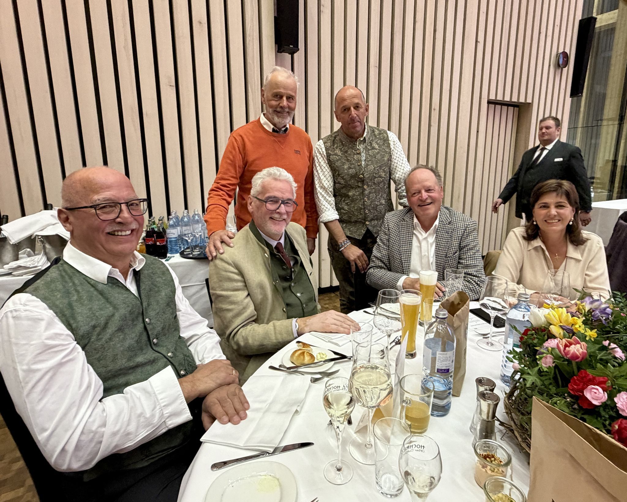 Oskar Jäger,Gerhard Lucian, Gebhard Fritz, Stefan Strolz, Stefan und Raingard Muxel