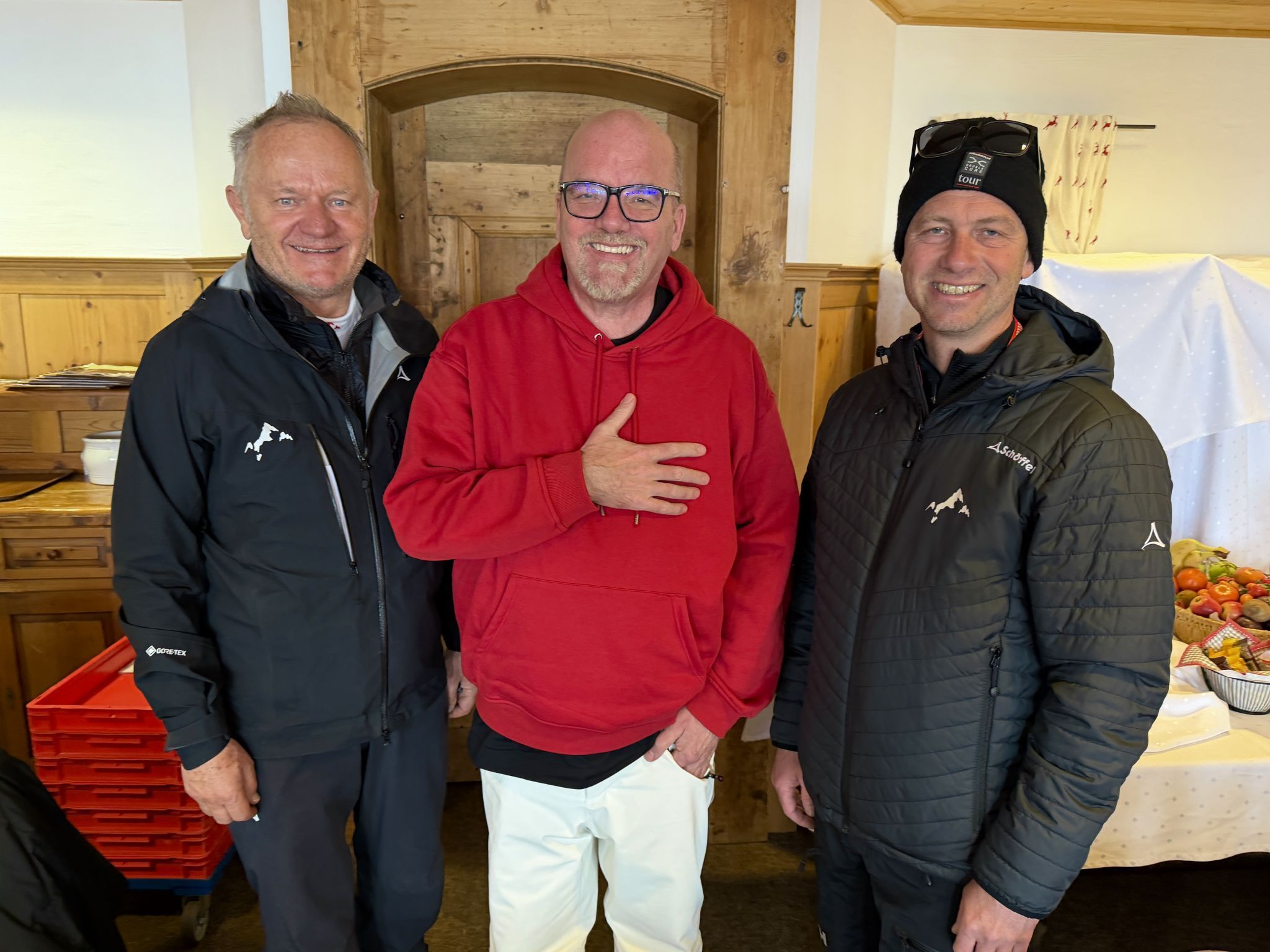 Peter Marko, DJ Ötzi und Thomas Ettenberger