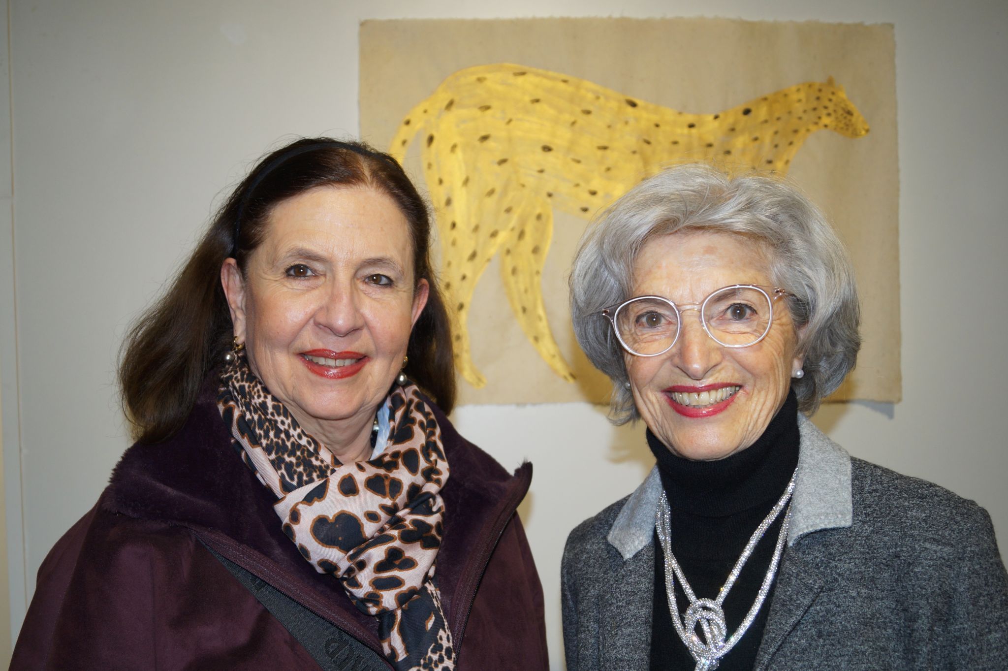 Rosi Rützler und Elfriede Plangg mögen die Galerie Janschek