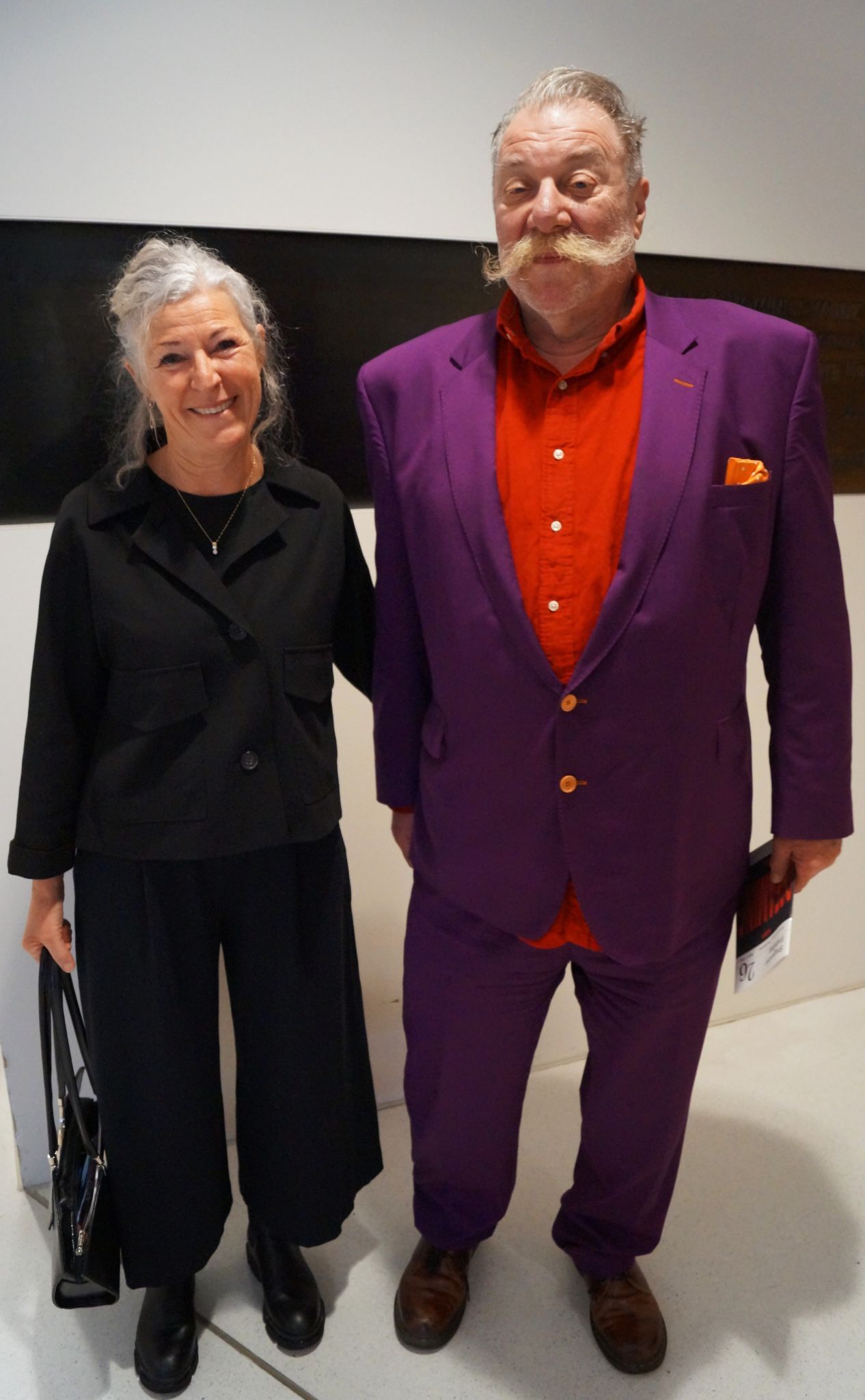 Ursula Schwendinger und Willy Meusburger waren gespannt auf den Abend