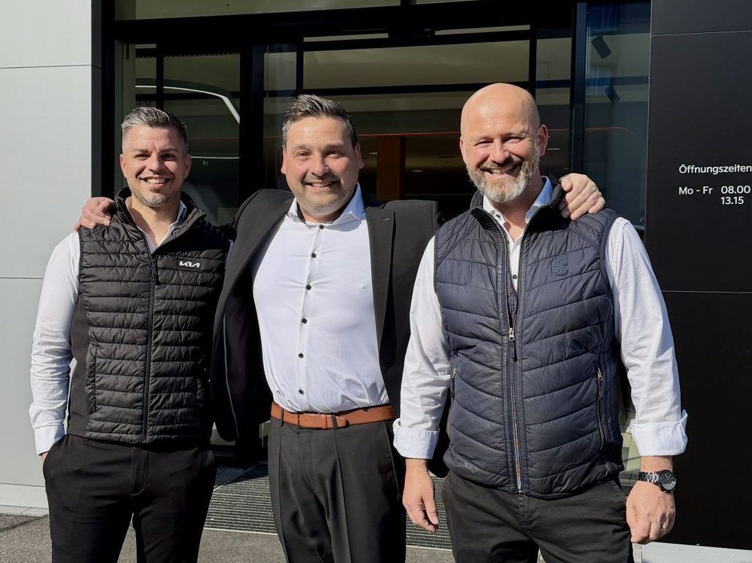 KIA Team mit Patrick Vith, Thomas Maier, Christian Coik