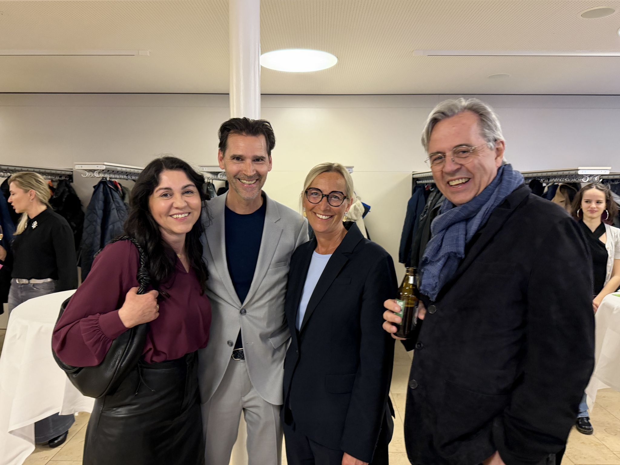 Anita Huber, Paul Mathis, Claudia Mathis-Weirather, Alfred Huber