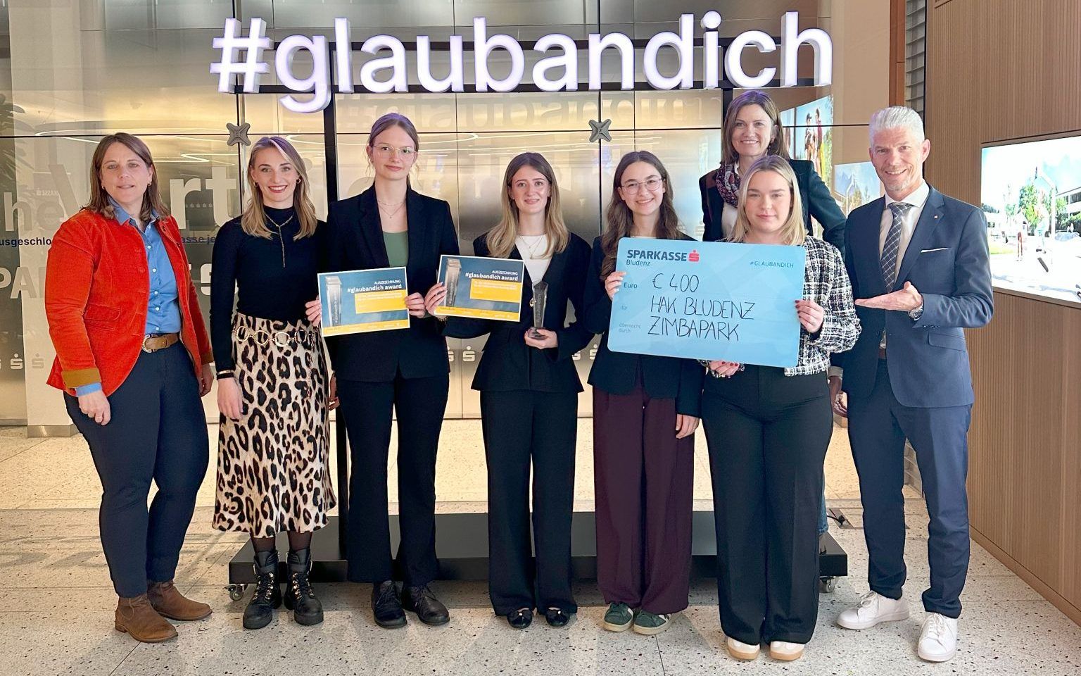 #glaubandich Award 2026 Sparkasse Bludenz