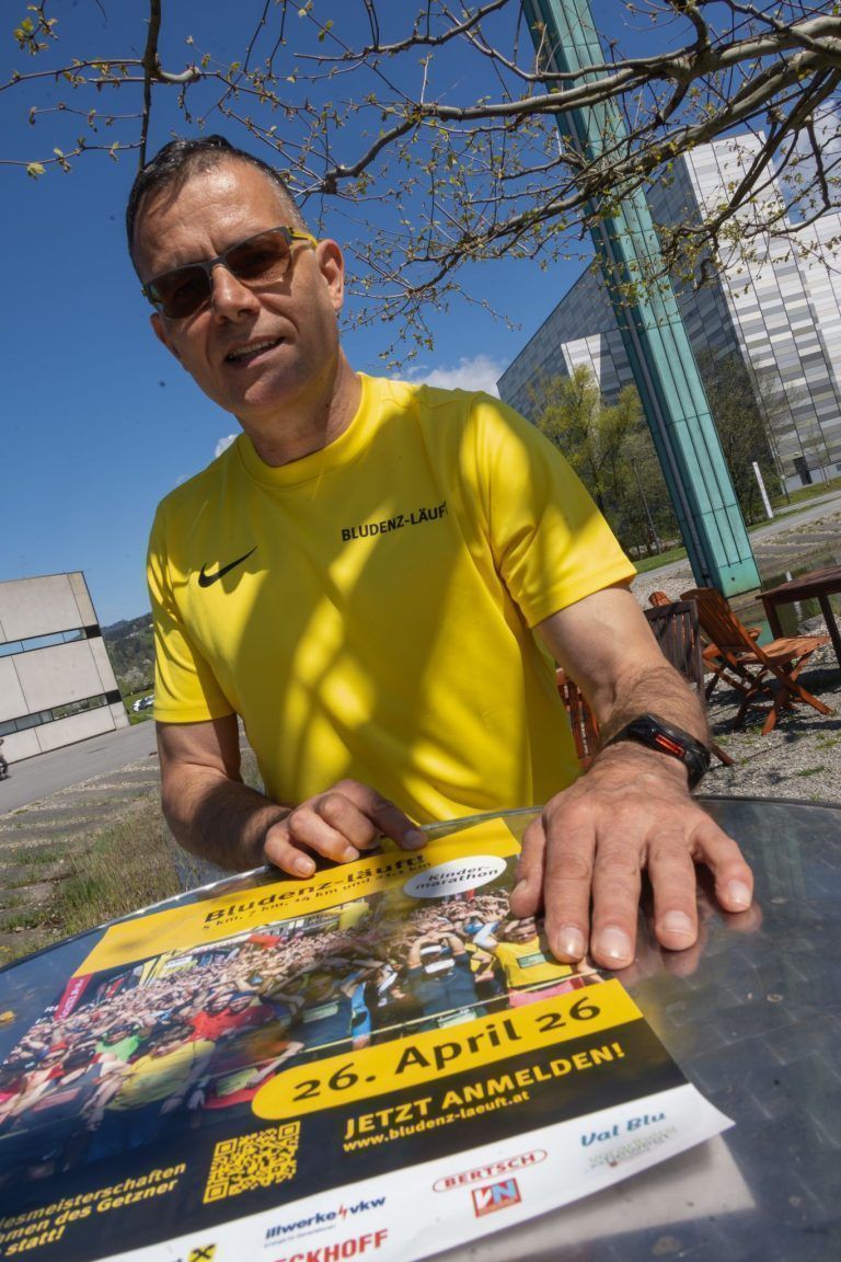 Er bringt seit Jahren Bludenz zum Laufen