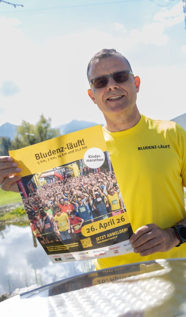 Er bringt seit Jahren Bludenz zum Laufen