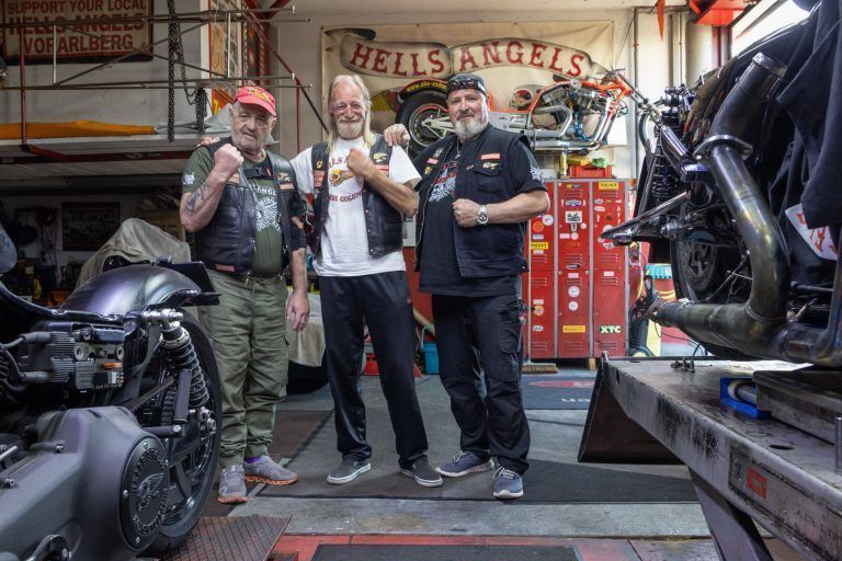 Die letzten verbliebenen Gründerväter der Hells Angels Vorarlberg