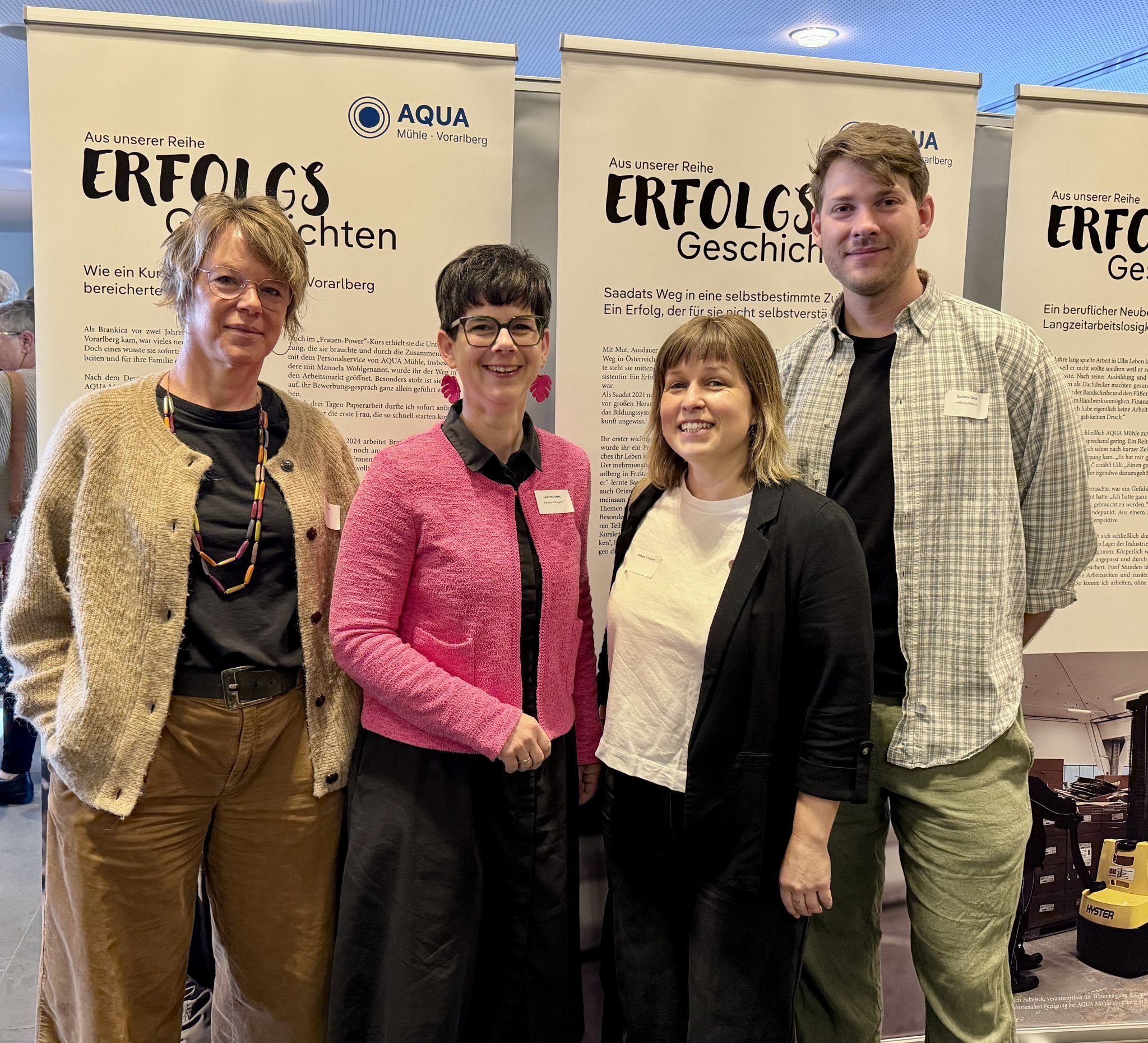 Ingrid Andres, Lea Putz-Erath, Barbara O' Connor, Dominic Götz