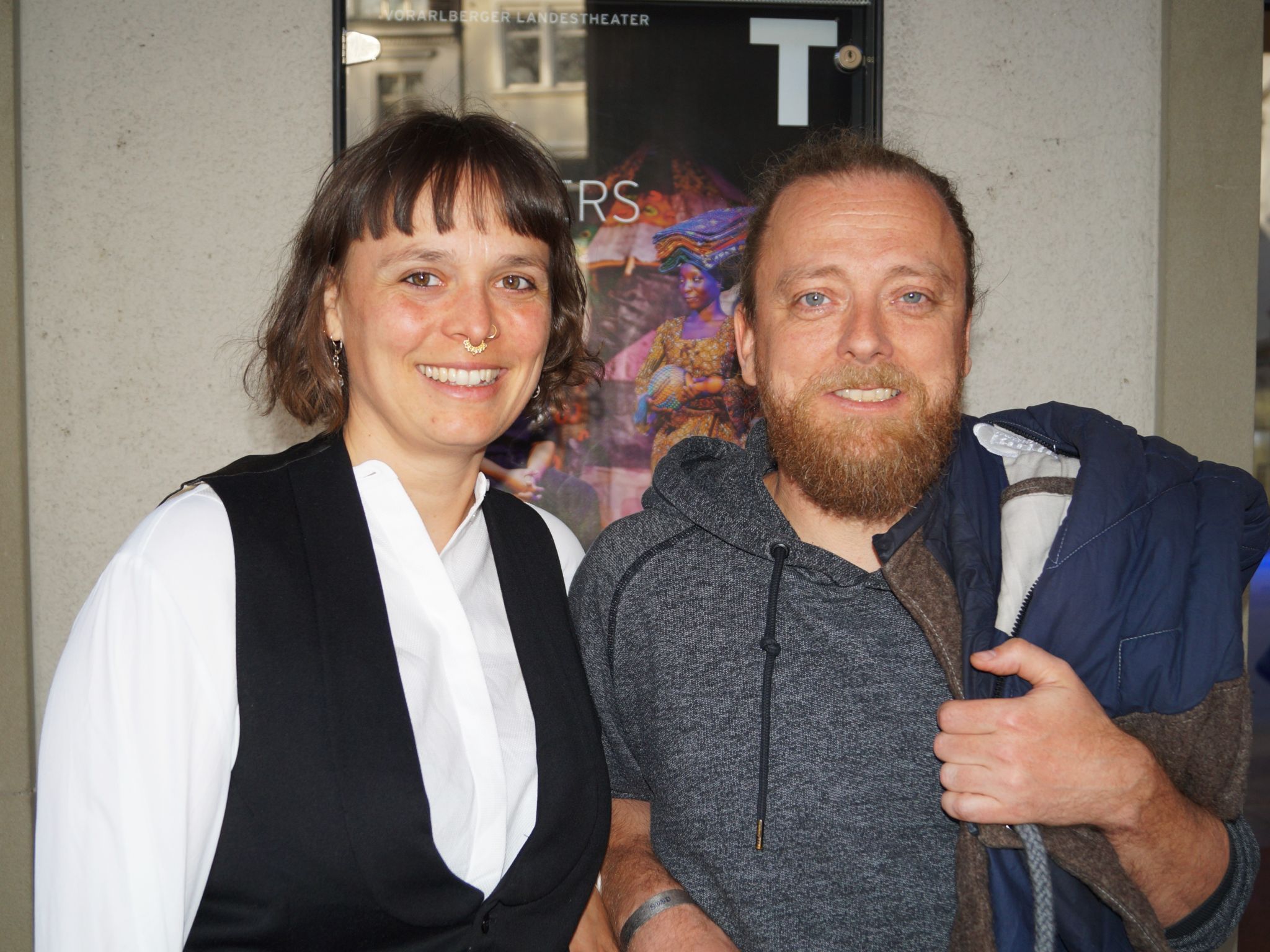 Edith und Bruno Piazzi in Premierenlaune