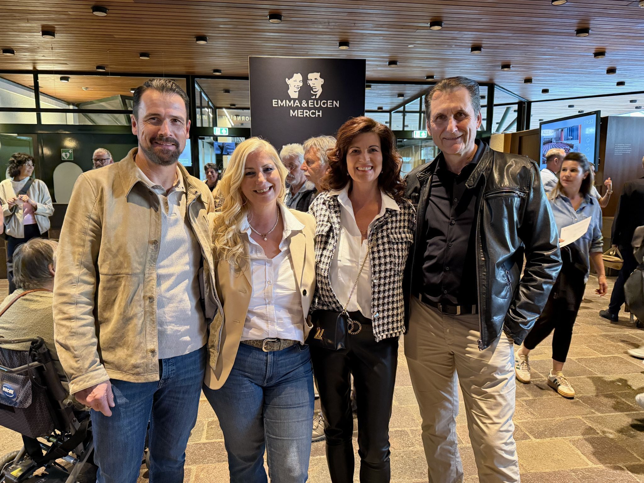 Andreas und Marlene Marosch, Brigitte und Gerhard Burtscher