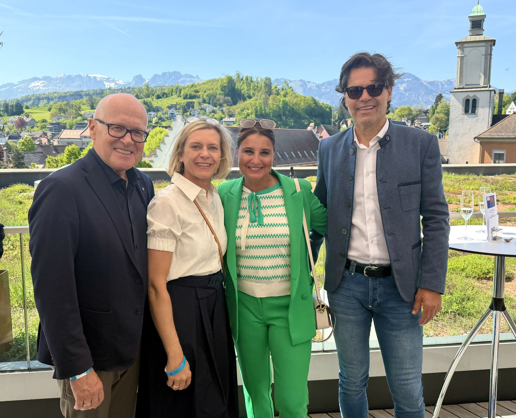 Dieter und Sabine Oberhöller, Angela Bont, Manfred Rädler