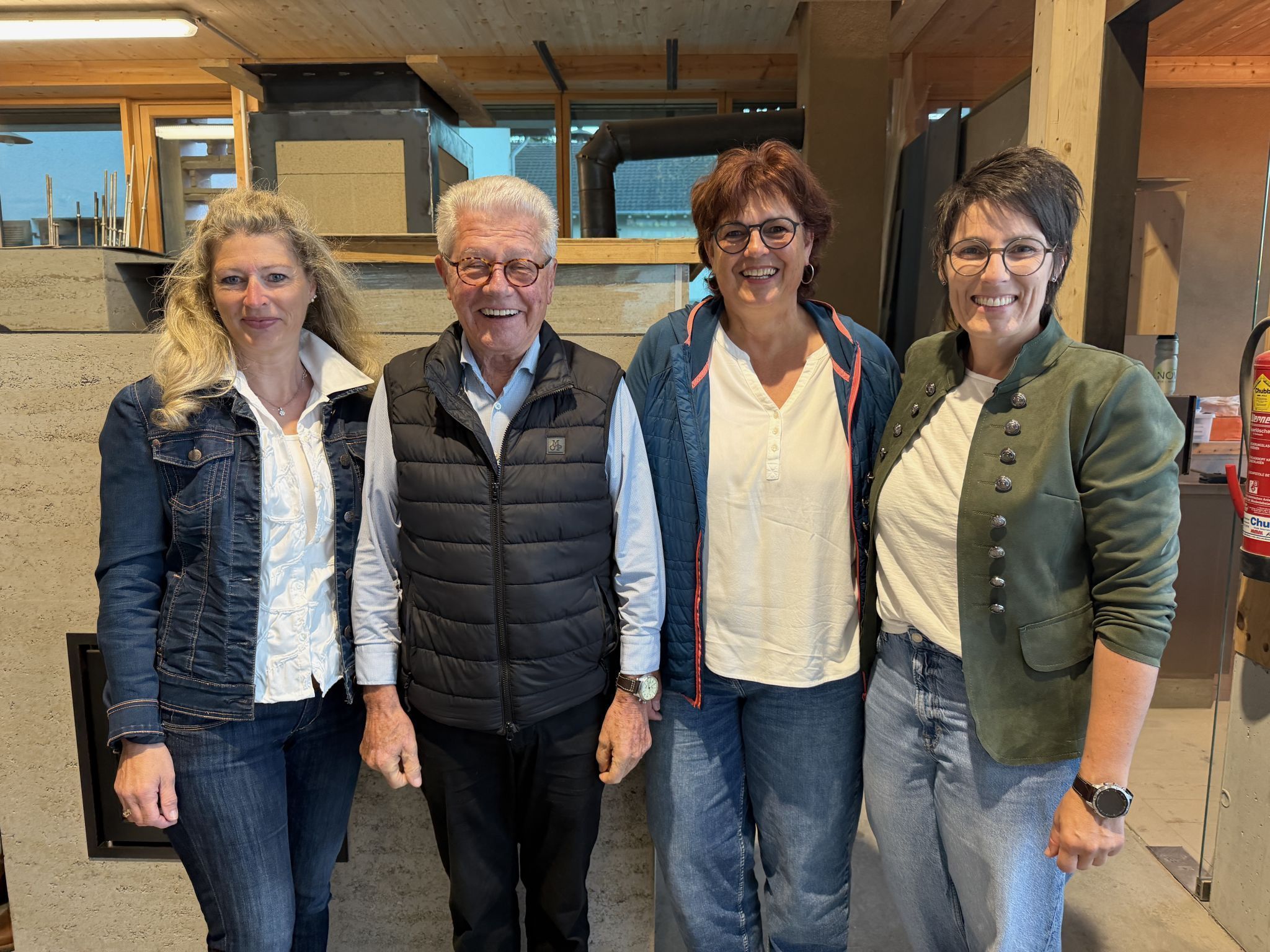 Andrea Malin-Welte, Reinhard Burtscher,Herta Müller, Sabine Jantsch