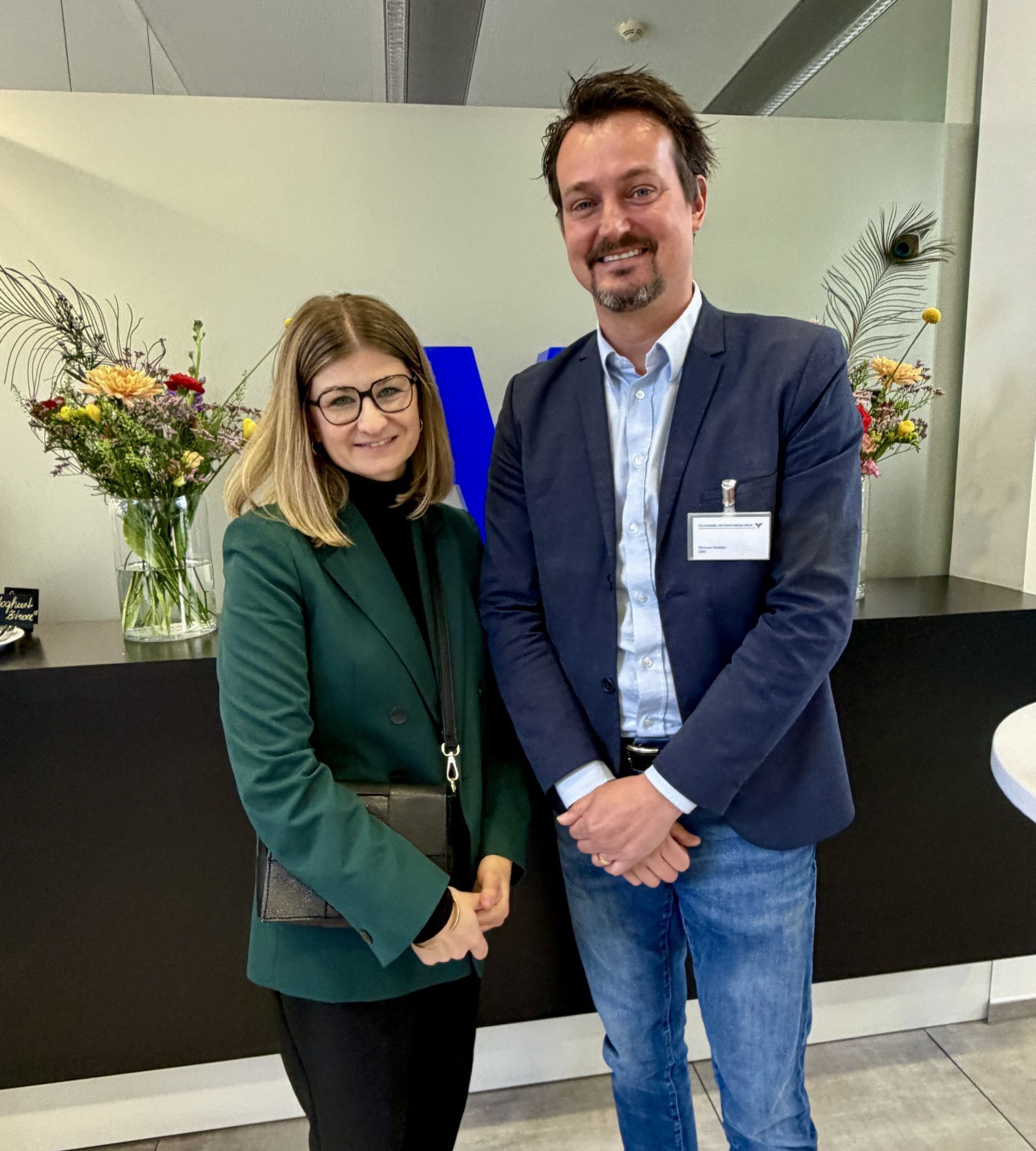 Selina Staggl und Michael Metzler von ZM3