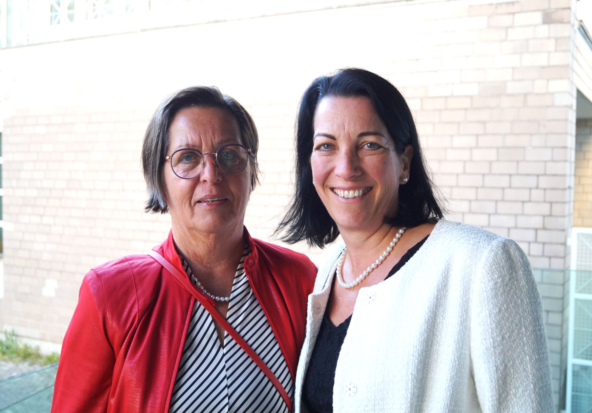 Ulrike und Claudia Winkler waren gespannt auf die Komödie