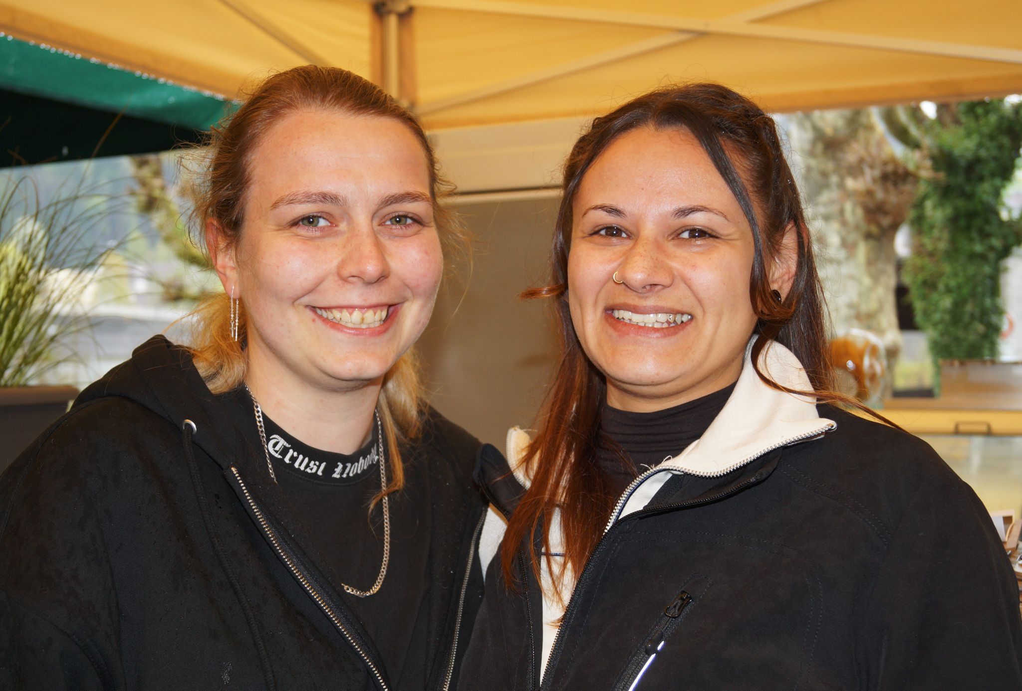 Diana Zivanovic und Teresa Schäfer vom Nobody in Lustenau