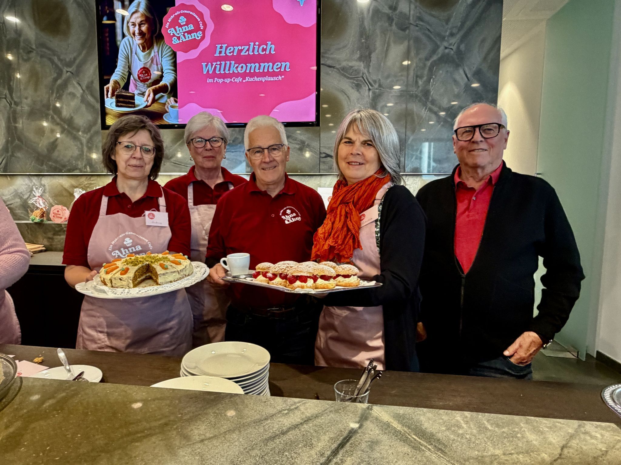 Andrea Heuss, Brunhilde Nagel, Peter Gantner, Claudia Wallner, Günter Heingärtner