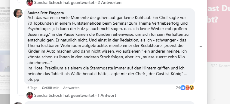 Sexuelle Belästigung am Arbeitsplatz