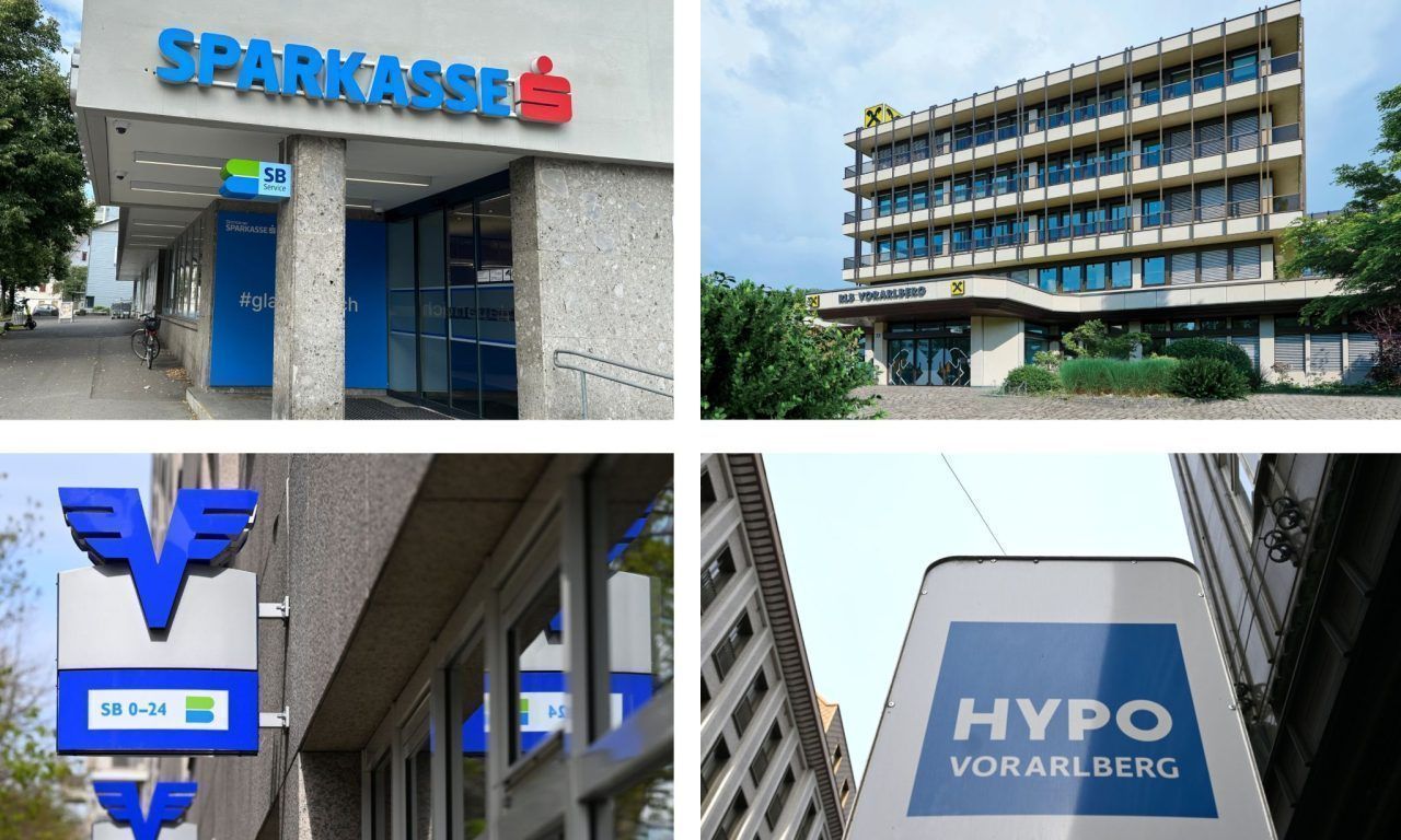 Vier Banken, vier Stärken: Wer 2025 in Vorarlberg vorne liegt