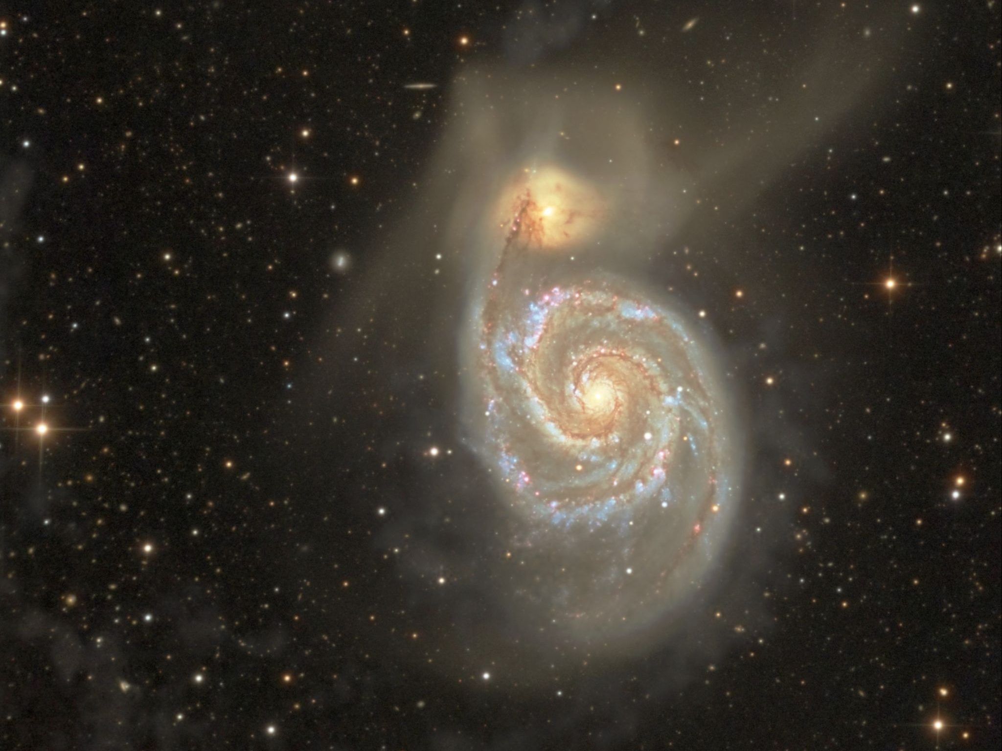 Die Whirlpool Galaxie