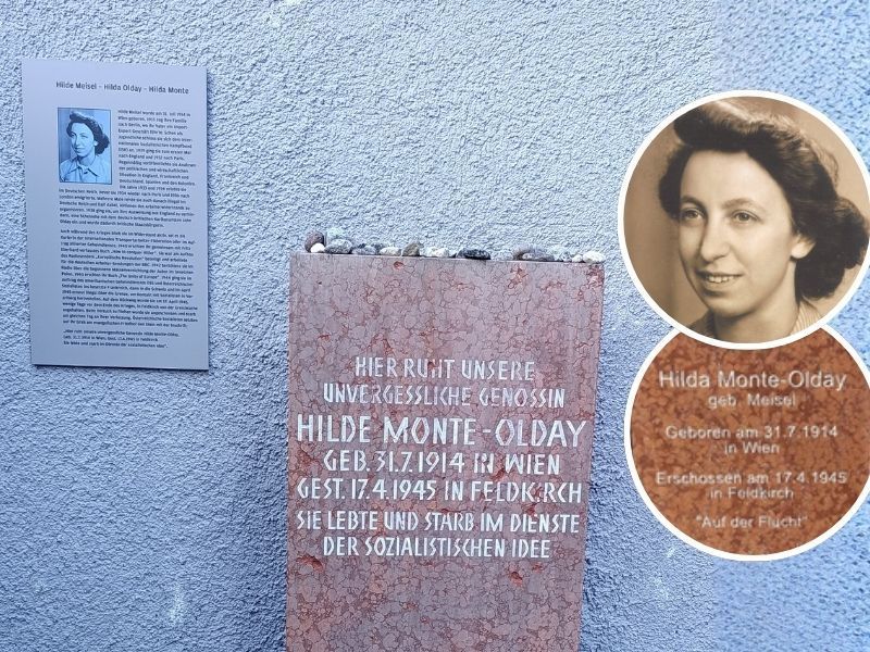 Die erschossene Widerstandskämpferin und der umgedrehte Grabstein