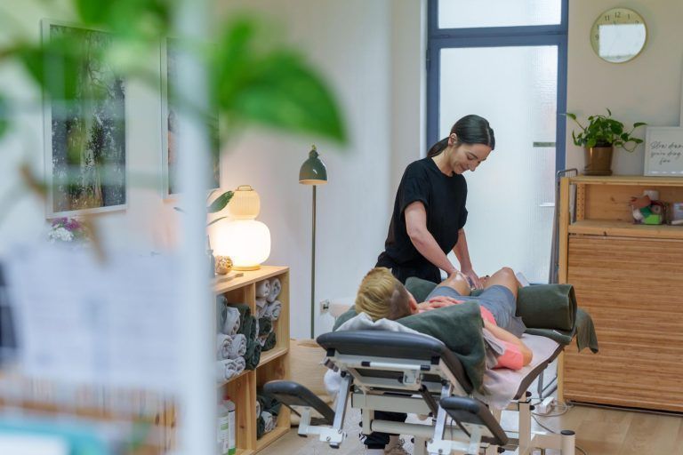 Massieren mit Erfahrung und Intuition