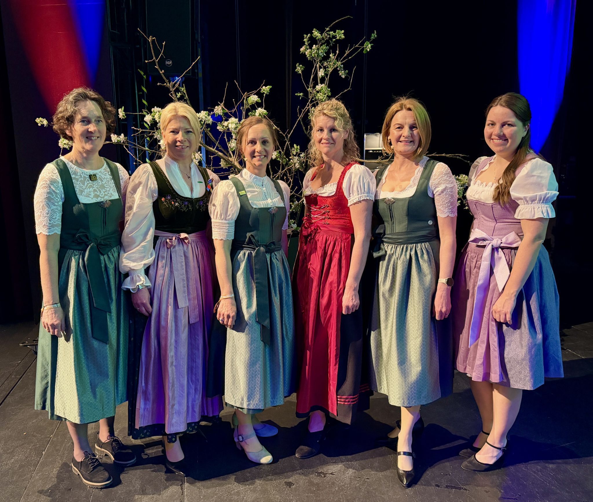 Jutta Maißen,Irene Hartberger-Neumann, Esther Bitschnau, Daniela Bertsch, Daniela Keßler-Kirchmayr, Theresa Blank