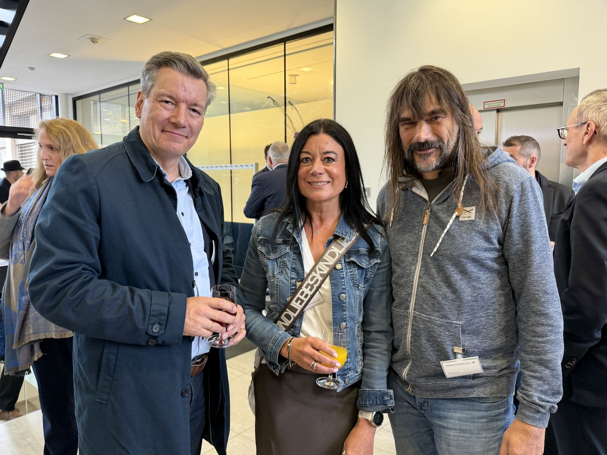 Jürgen Piffer, Elke Böhler und Wolfgang Sila