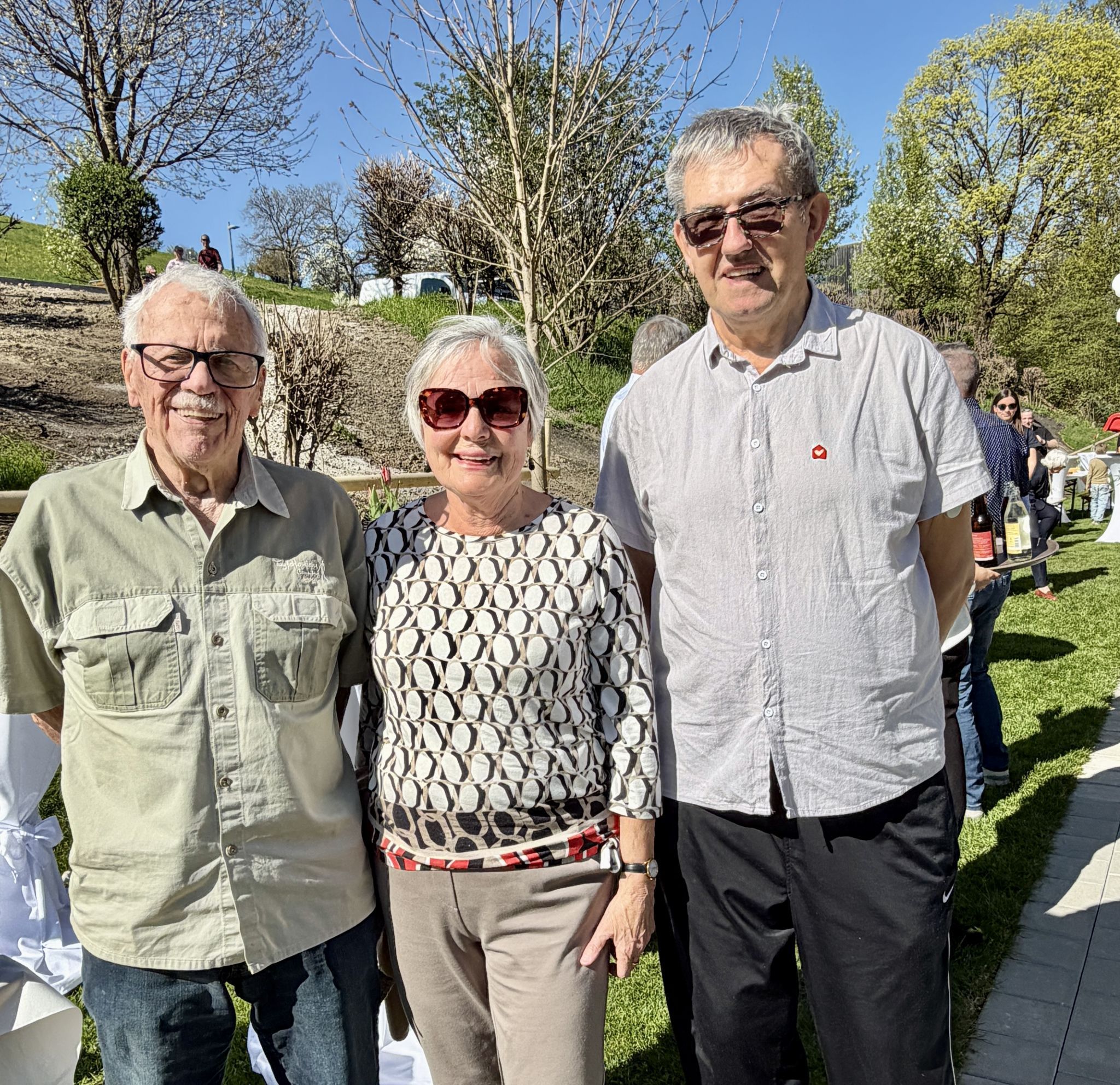 Helmut Huber, Margit Hartmann, Franz Karl Eggler