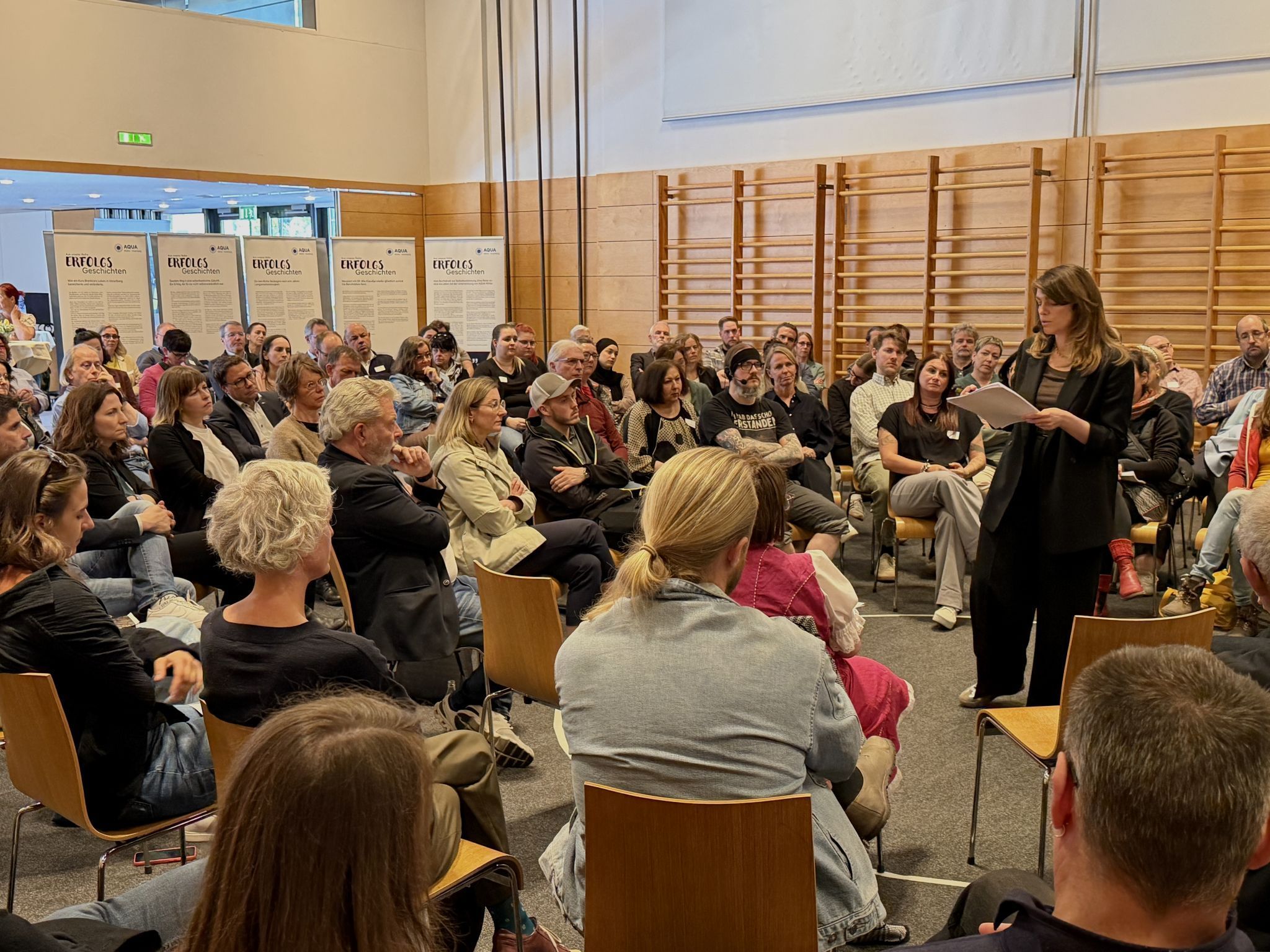 Spannendes Referat von Barbara Blacha