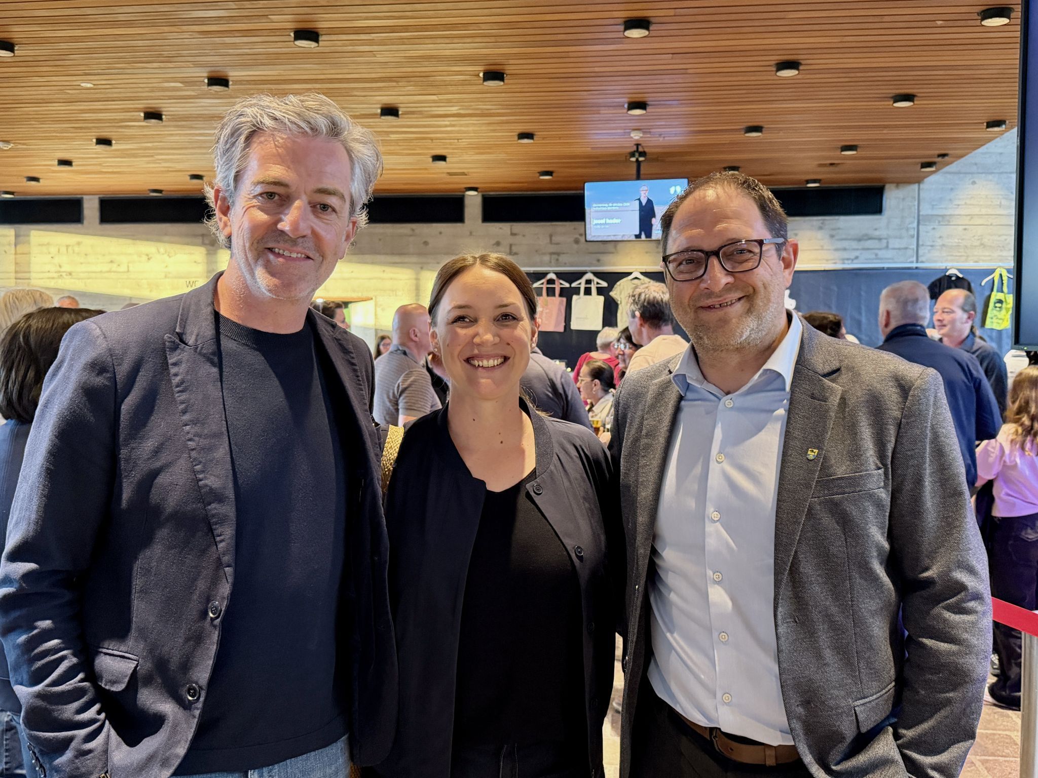 Gäste aus Schruns:Markus und Daniela Grabher, Jürgen Haller