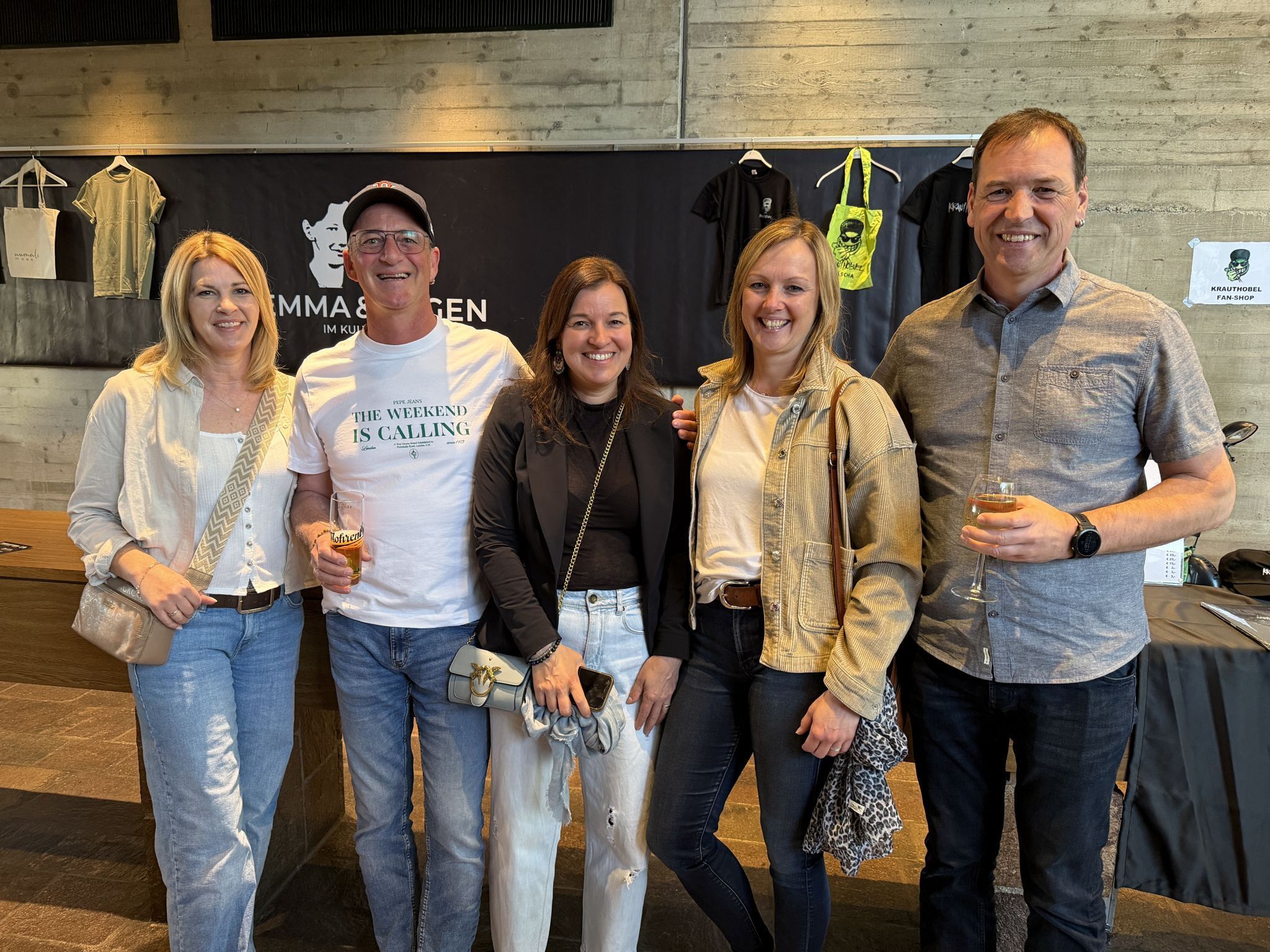 Birgit und Robert Märk, Astrid Bitschnau, Sandra und Michael Fritz