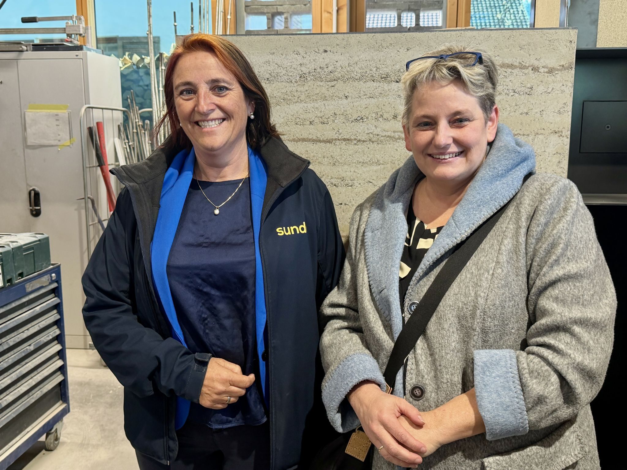 Begeistert: Ilse Gorbach-Labeeum und Saskia Dünser