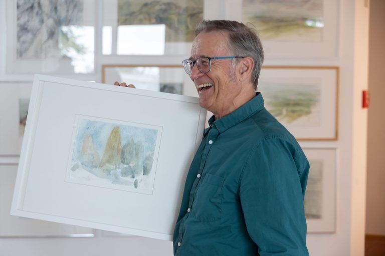 Die Eisblüten der Aquarell-Kunst