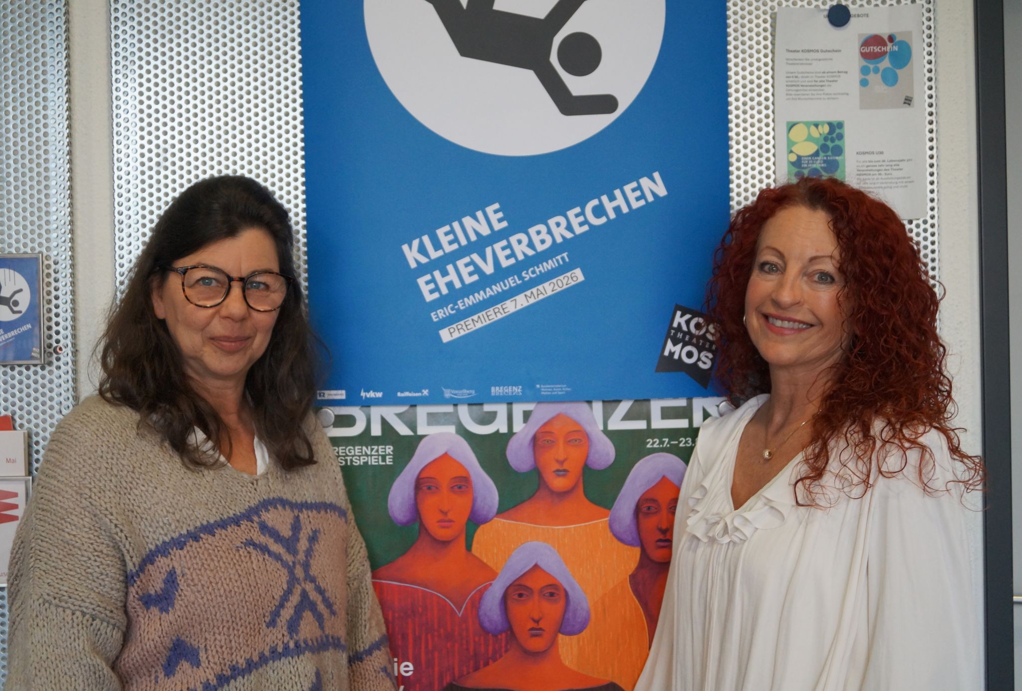Maskenbildnerin Ariane Gmeiner und Kostümbildnerin Susanne Kessler
