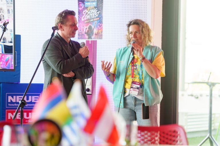 „NEUE goes Song Contest“: Russmedia wurde zur ESC-Bühne