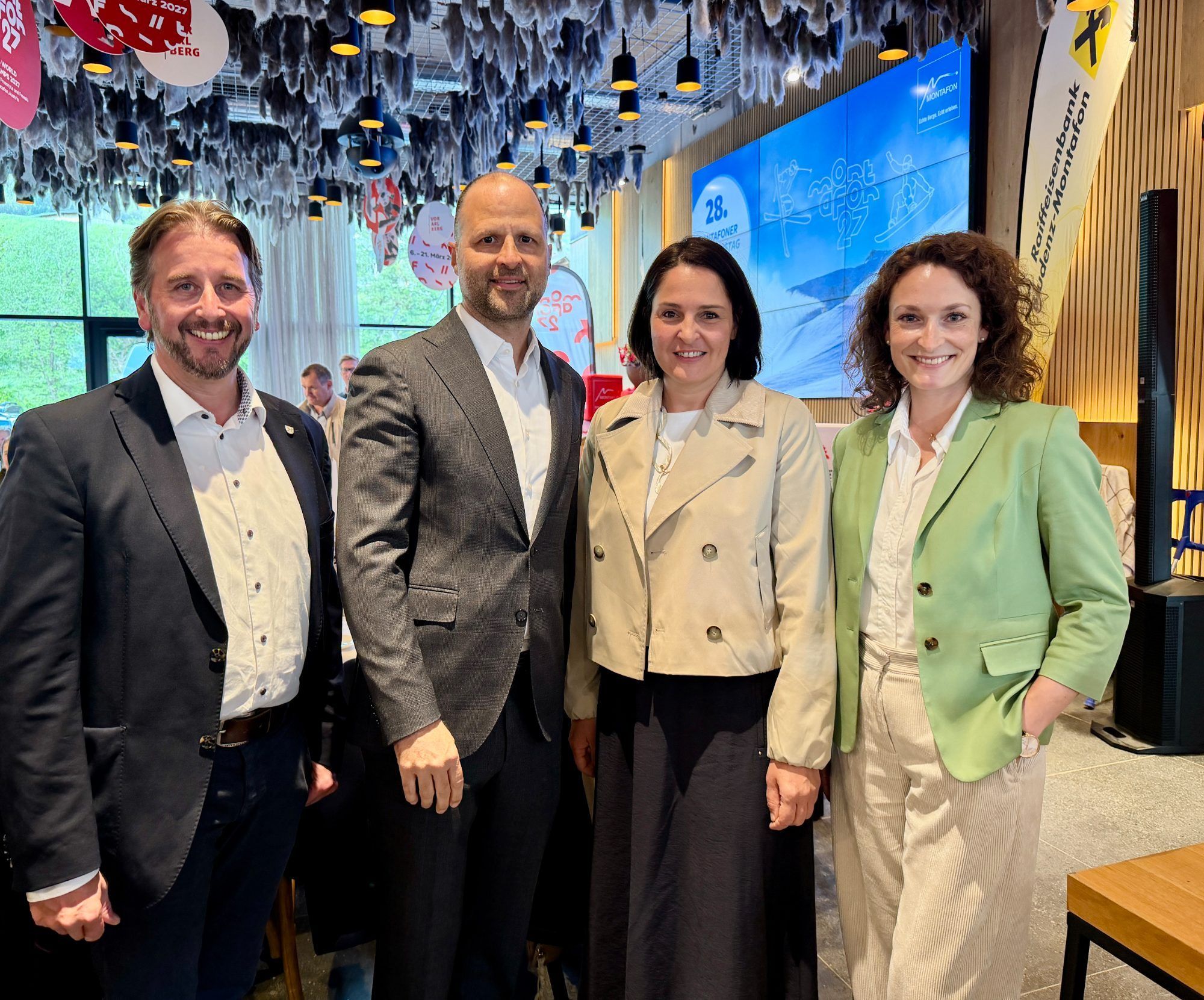 Daniel Sandrell, Marco Tittler, Monika Vonier, Sabrina Scheiber
