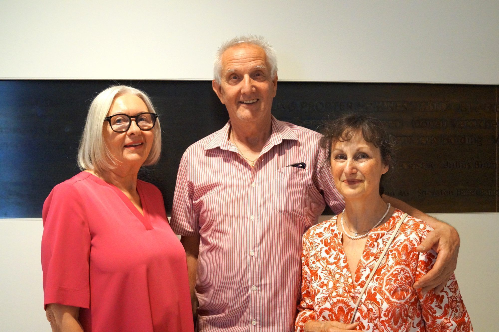 Heidi Angeli kam mit Kurt und Susanne Platzgummer