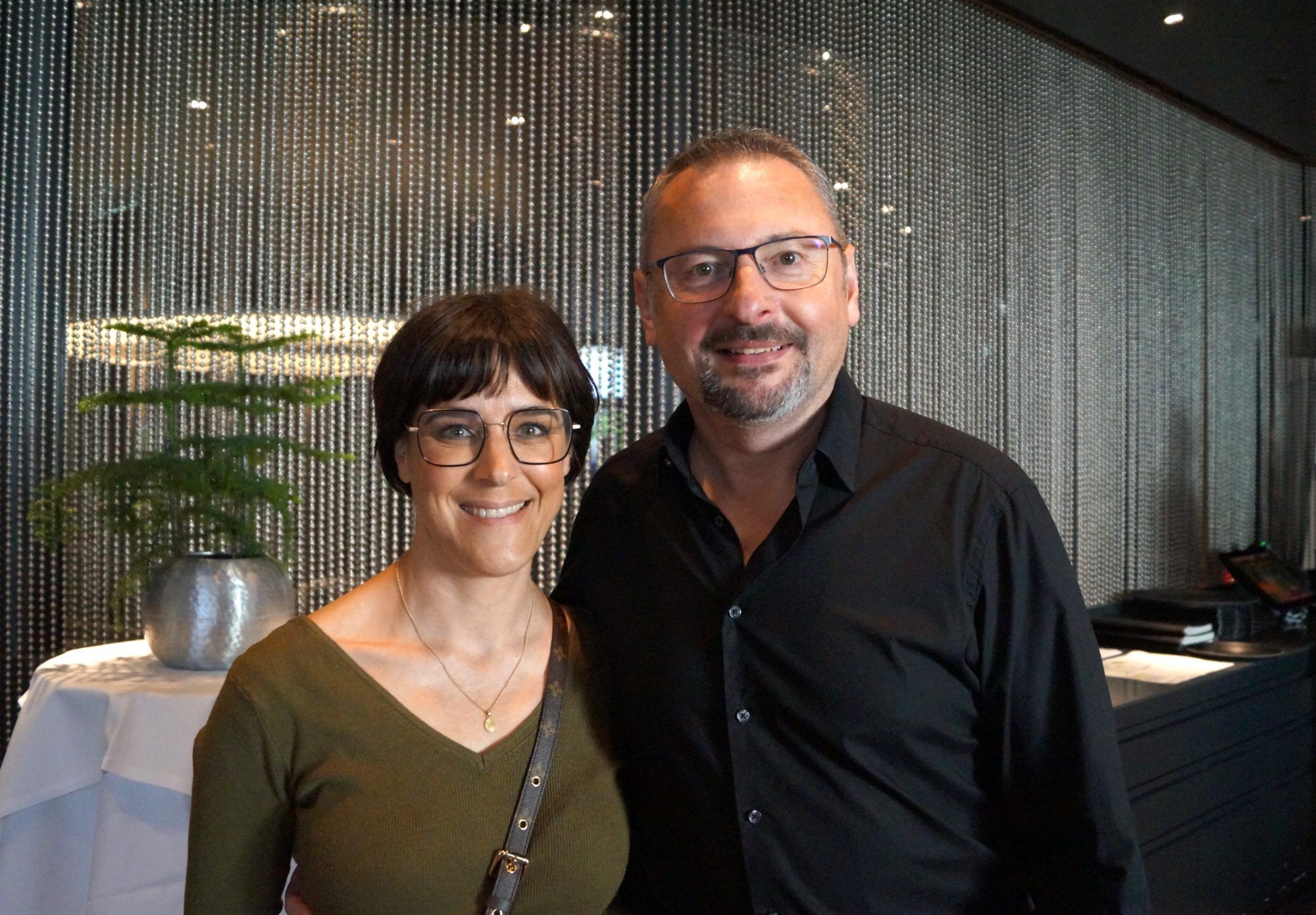 Marina und Markus Meinhard freuten sich über gute Unterhaltung