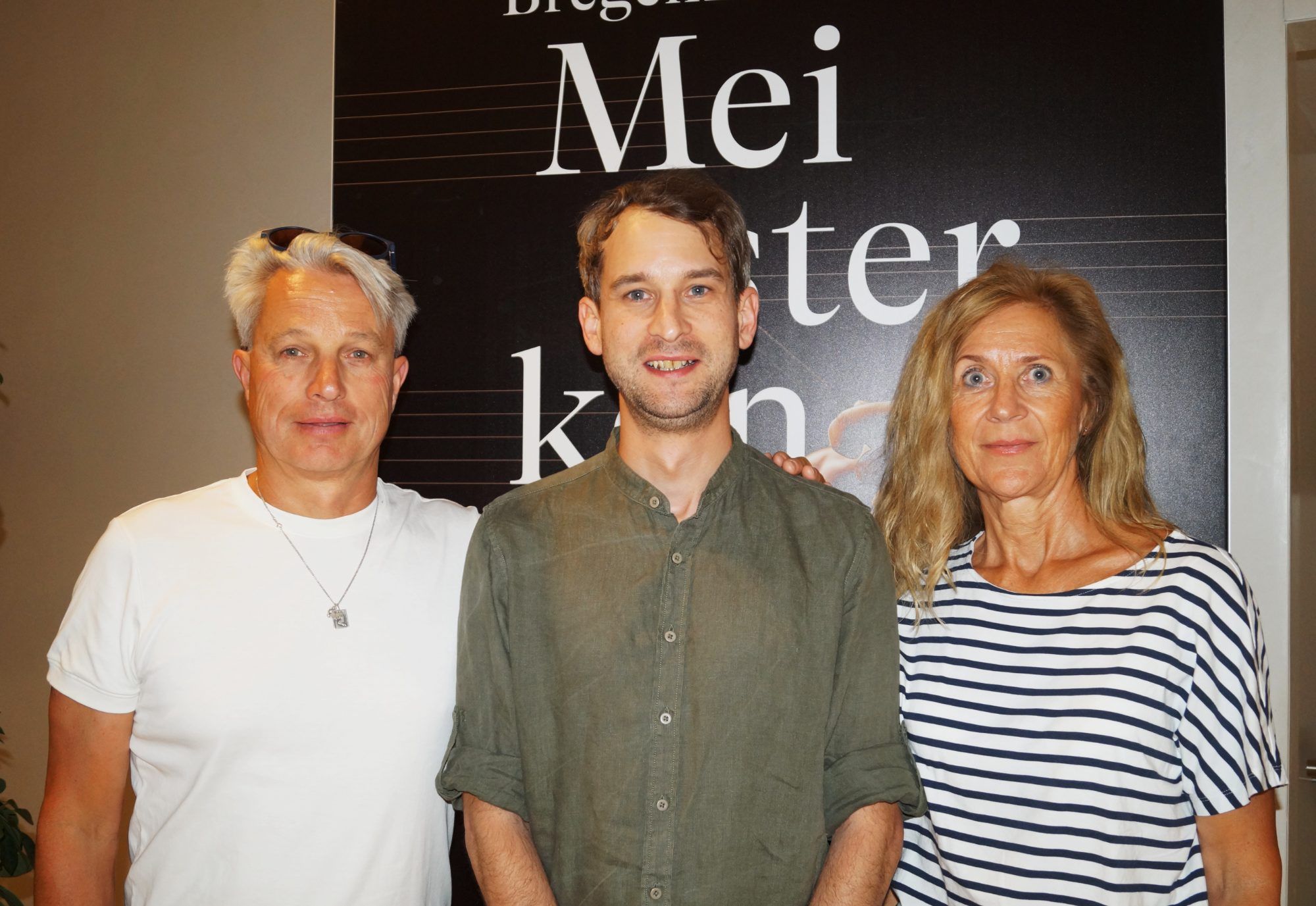 Dietmar, Philip und Birgit Böhm waren sehr gespannt auf die Tänzer