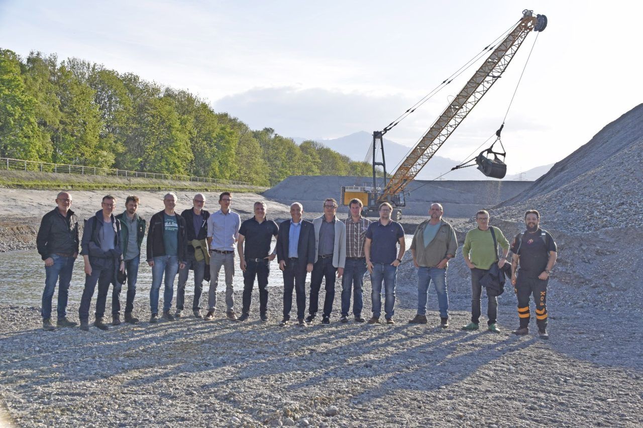 Kiesabbau in Altach gestartet, Projektgegner erheben neue Vorwürfe