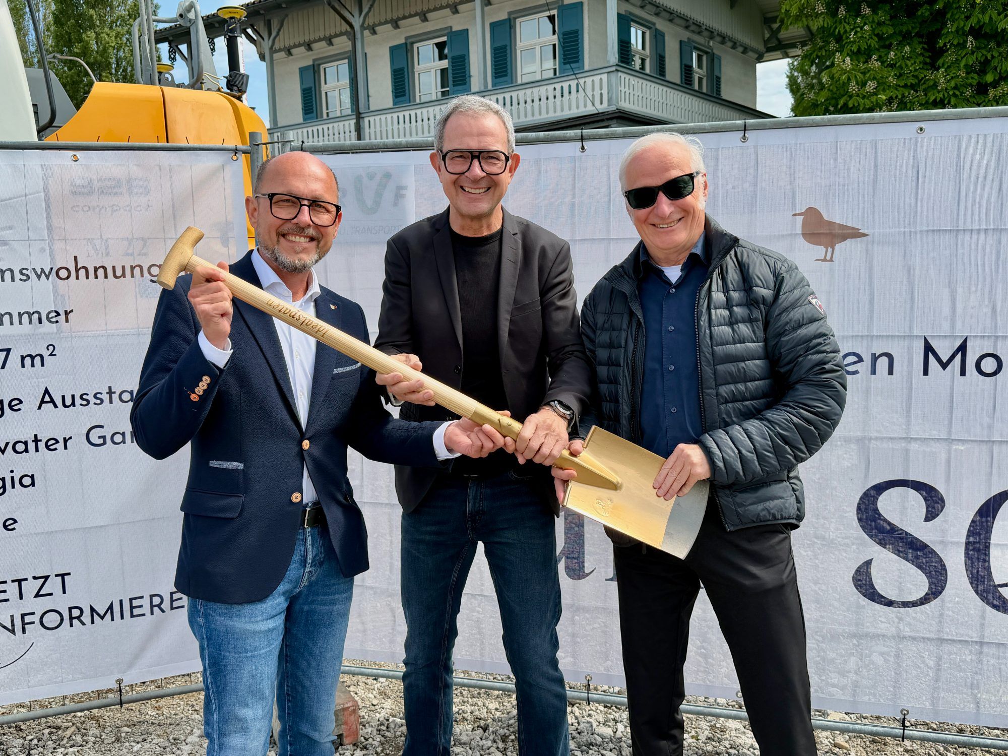 Neuer Wohnraum in Bregenz: Spatenstich für „Fritz am See“