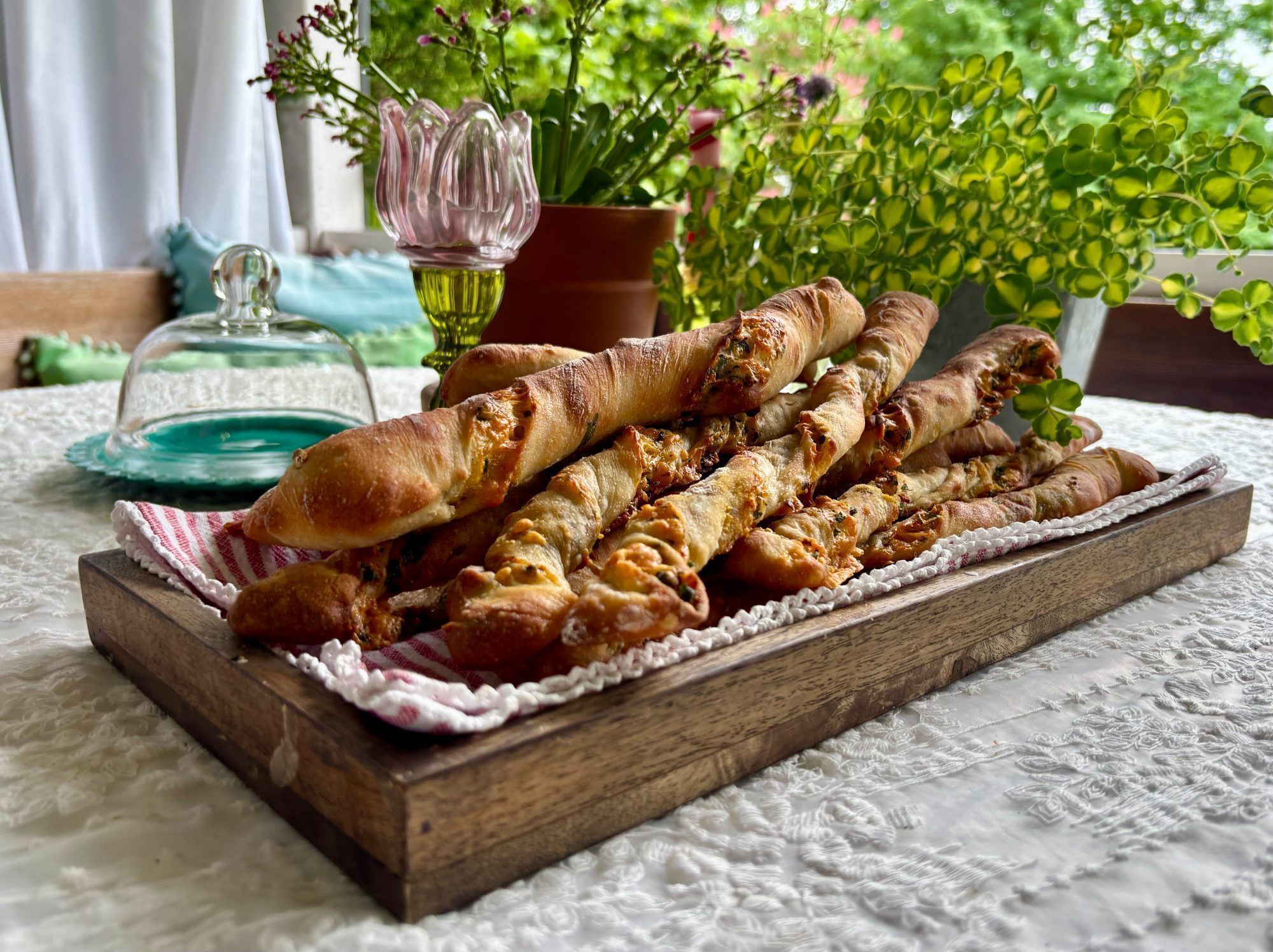 Pikante Brotstangen