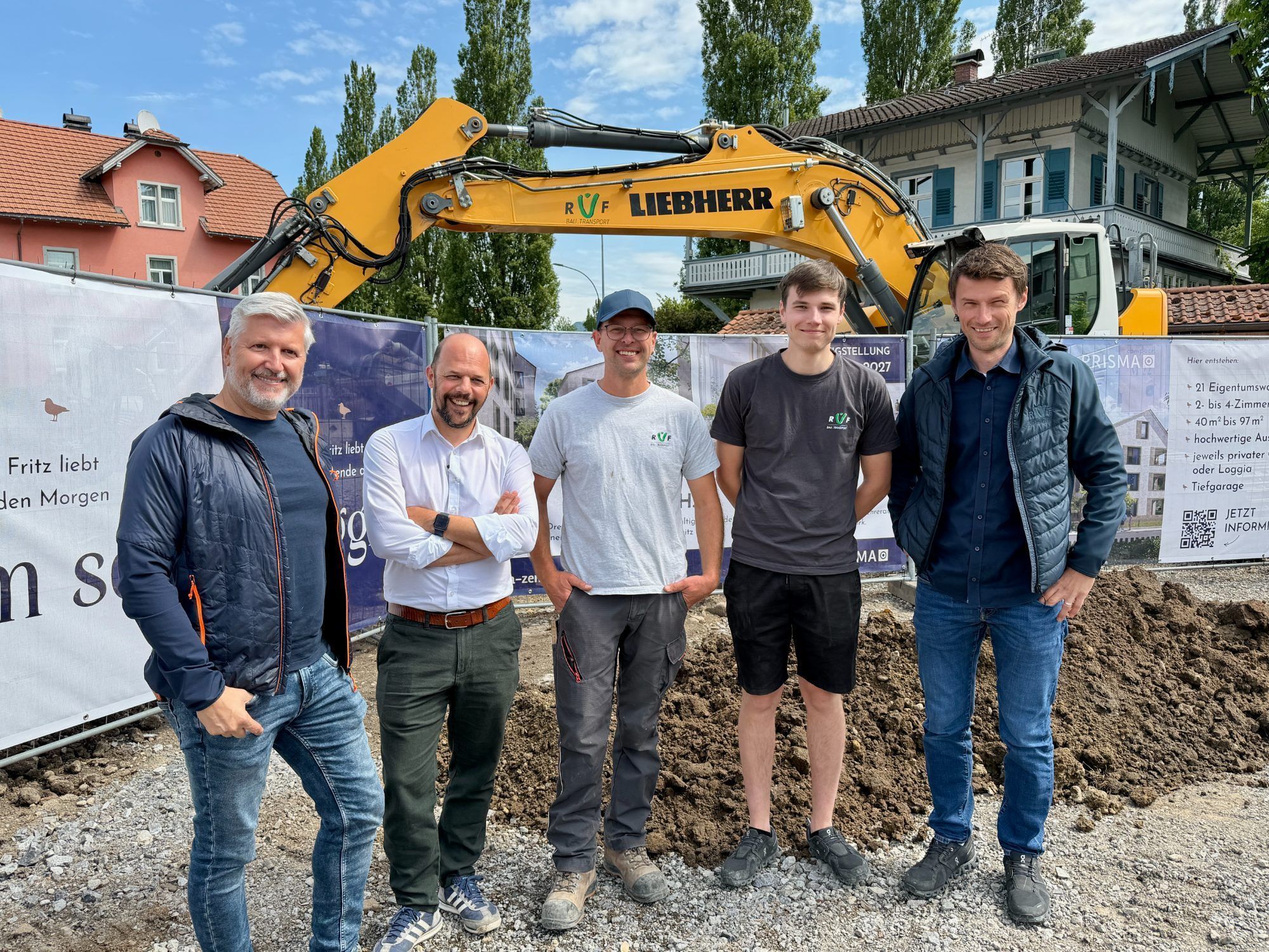 Manfred Zitz,Philipp Nachbaur, Andreas Vögel, Fabian Schneider, Christoph Rüf