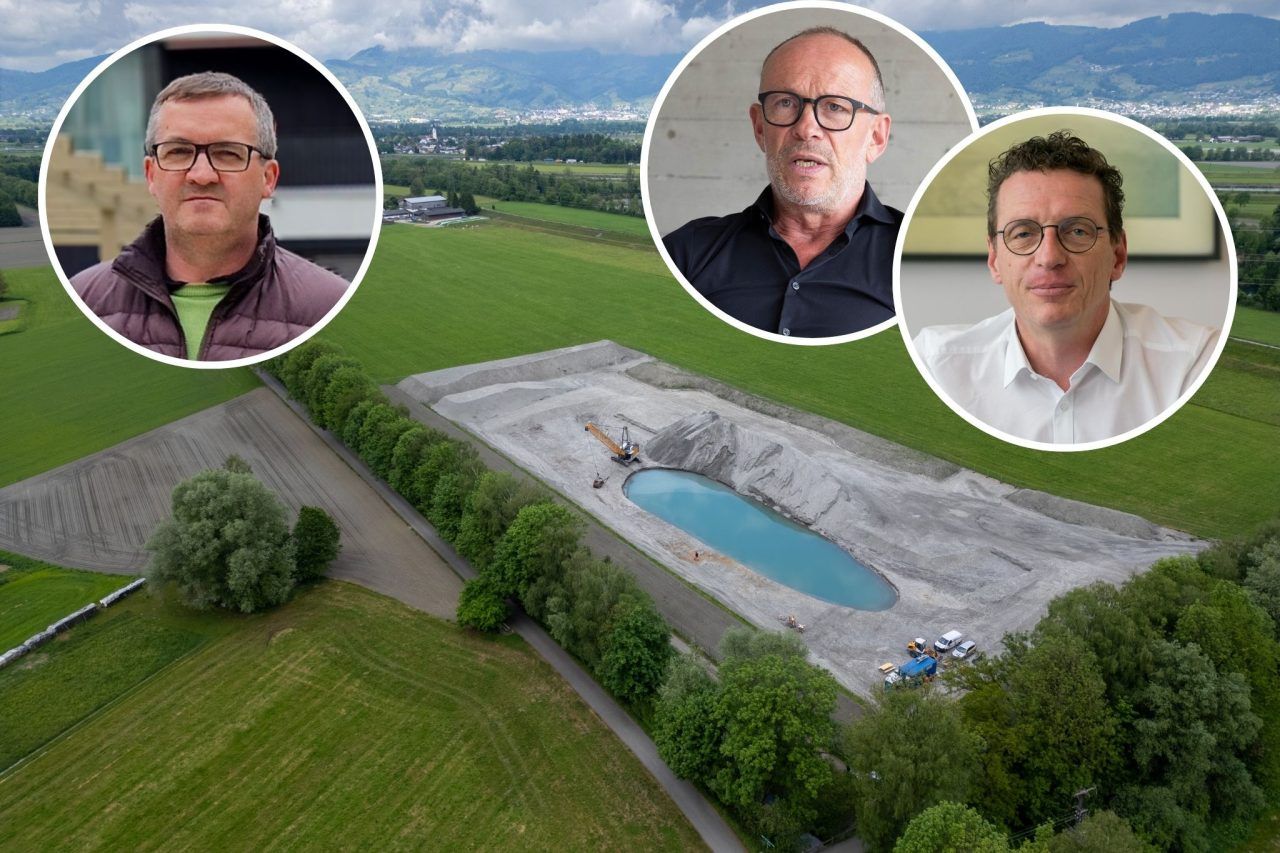 Kiesabbau in Altach gestartet, Projektgegner erheben neue Vorwürfe