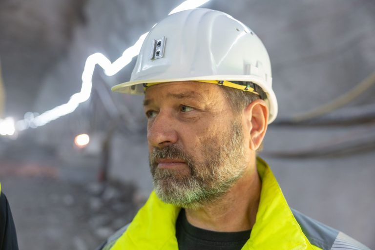 Stadttunnel: Wie sich die Mineure Meter für Meter durch den Berg arbeiten
