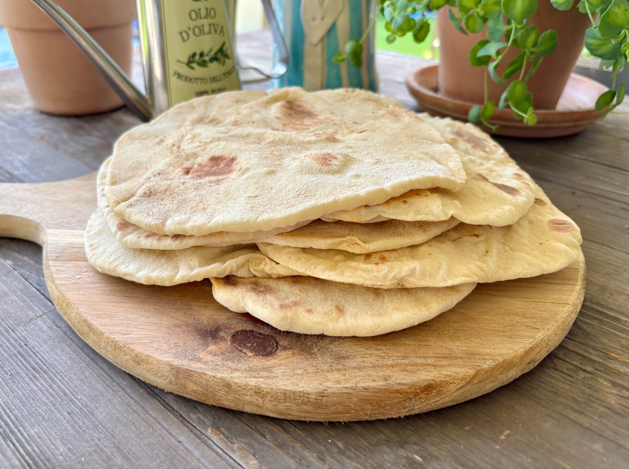Fladenbrote aus der Pfanne