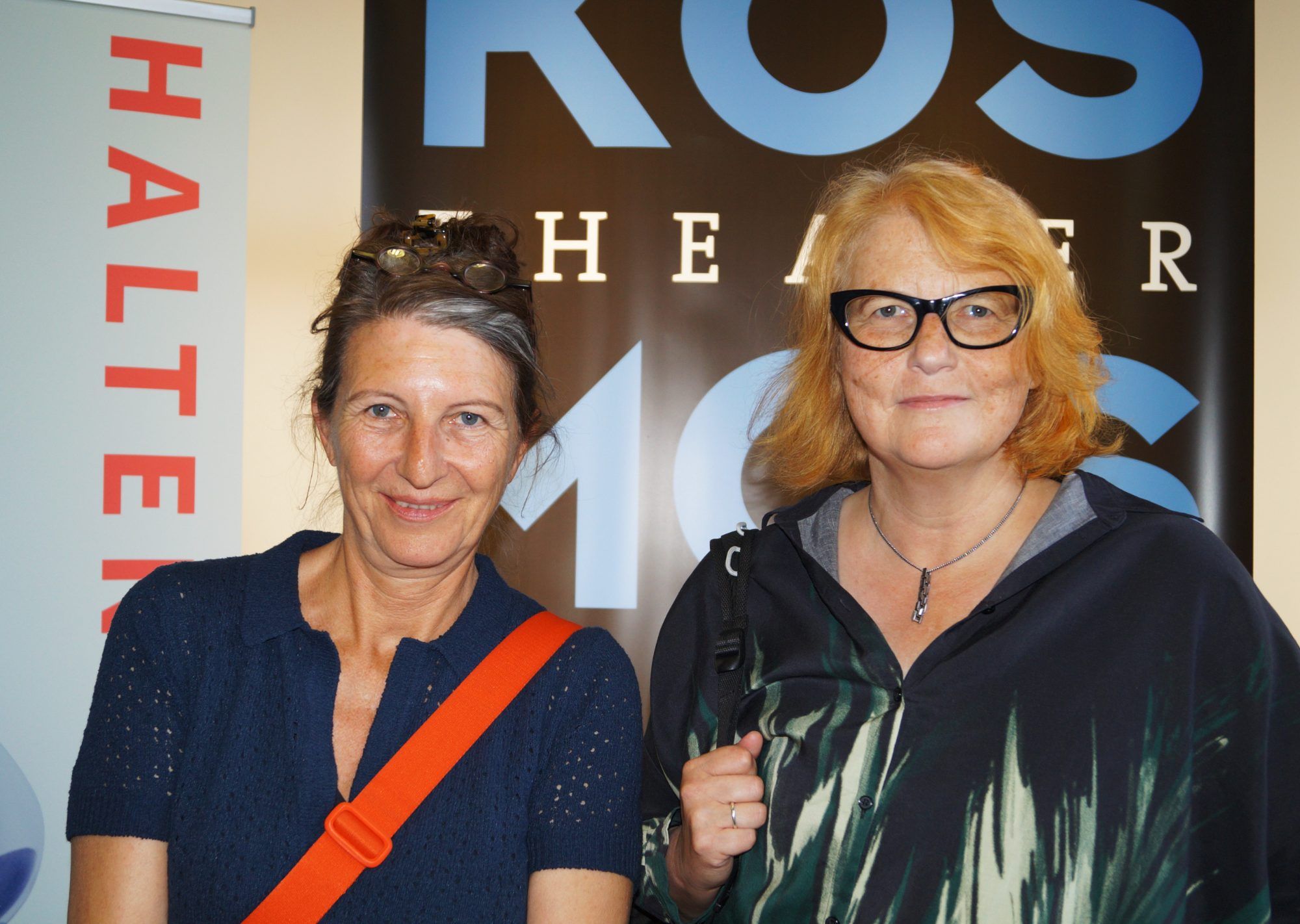 Autorin Daniela Egger und Intendantin Stephanie Gräve freuten sich auf die Vorstellung