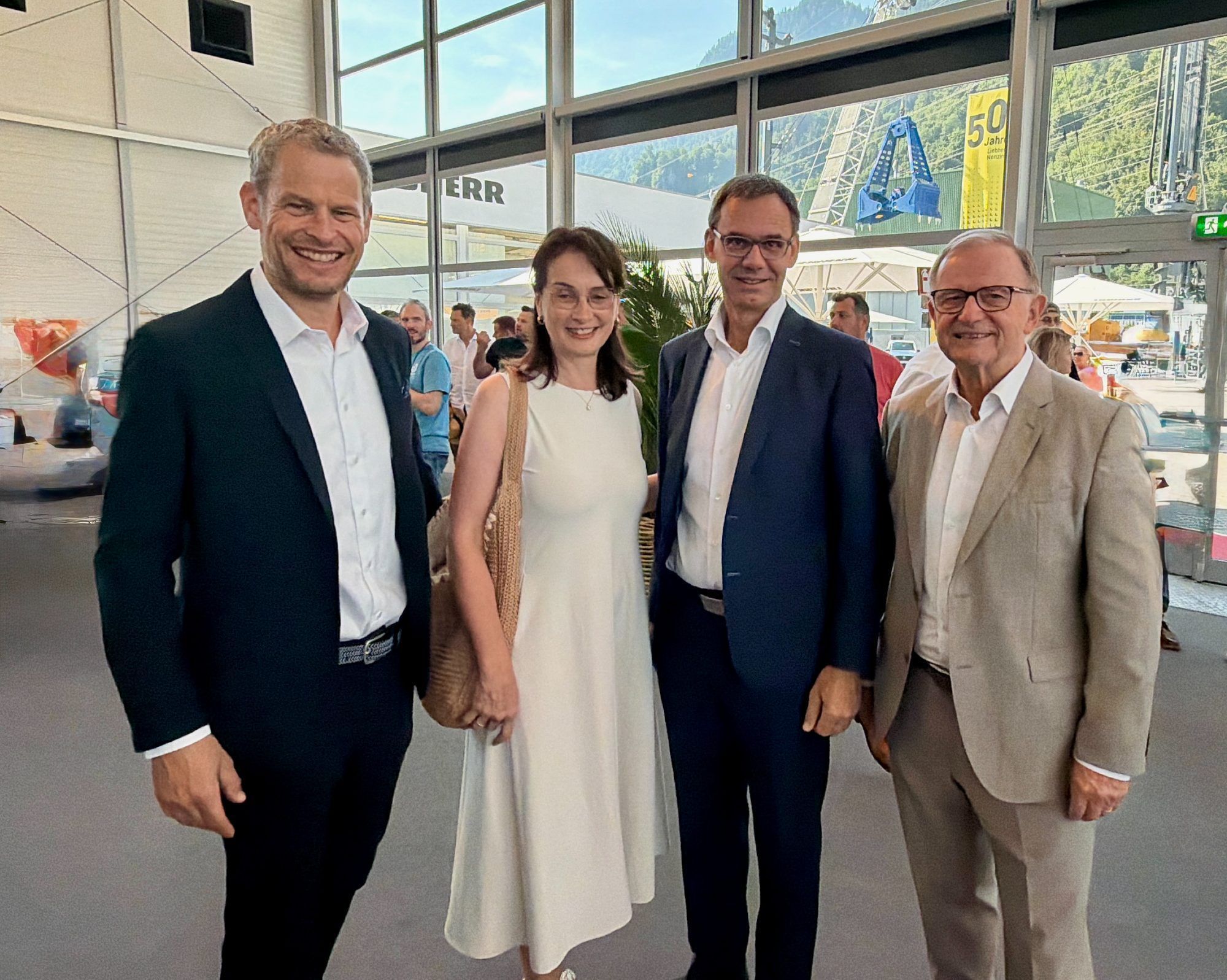 Markus Comploj, Sonja und Markus Wallner, Karlheinz Kopf
