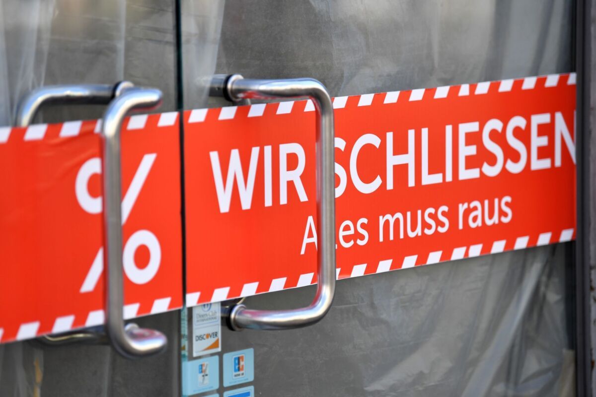 Etwas weniger Firmeninsolvenzen im ersten Halbjahr
