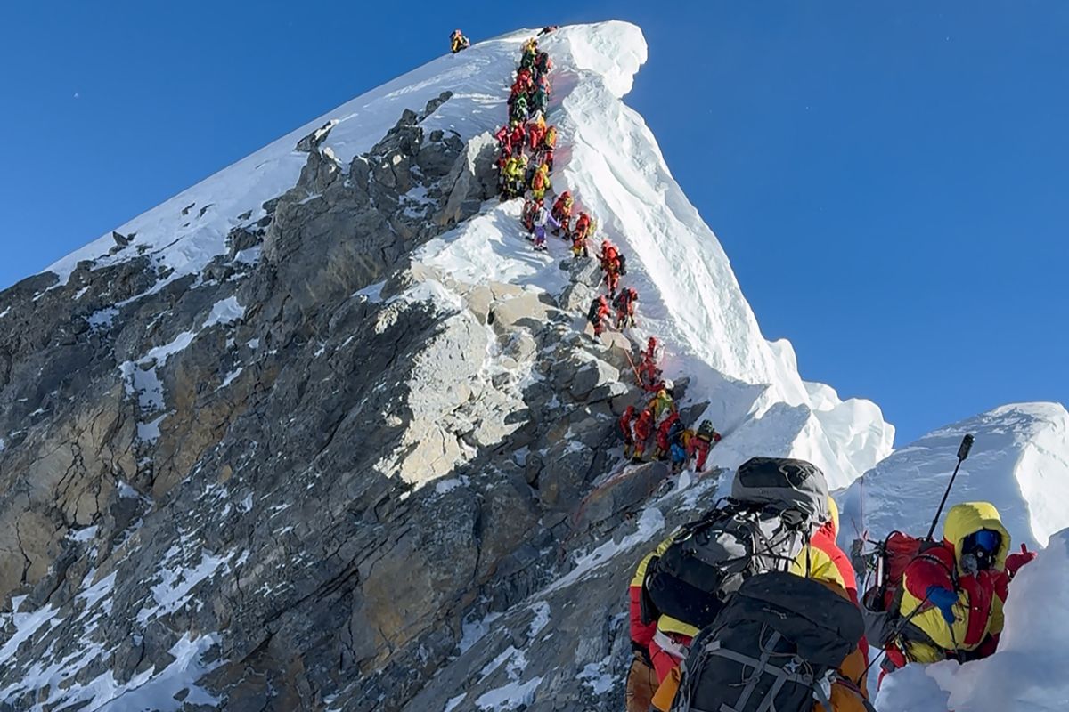 Über 1.000 Bergsteiger diese Saison auf Mount Everest